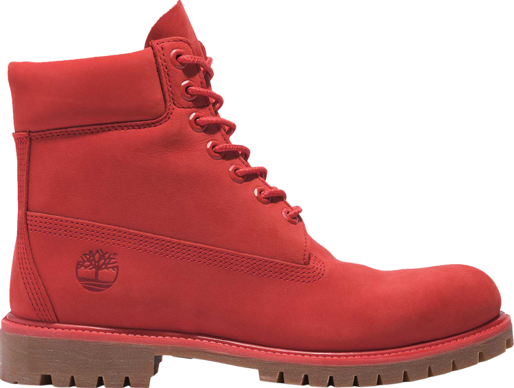 6 Inch Premium Boot 50th Anniversary   Medium Red