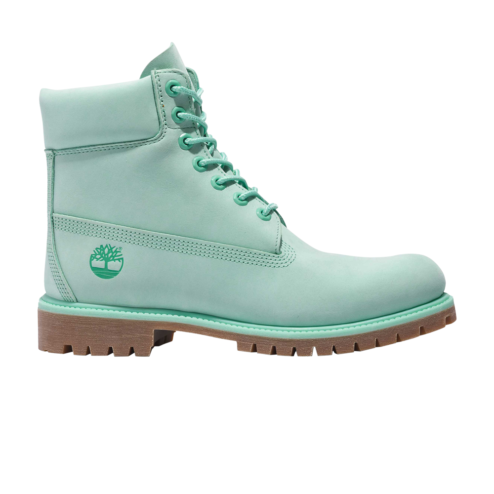 Pre-owned Timberland 6 Inch Premium Boot '50th Anniversary - Light Green'