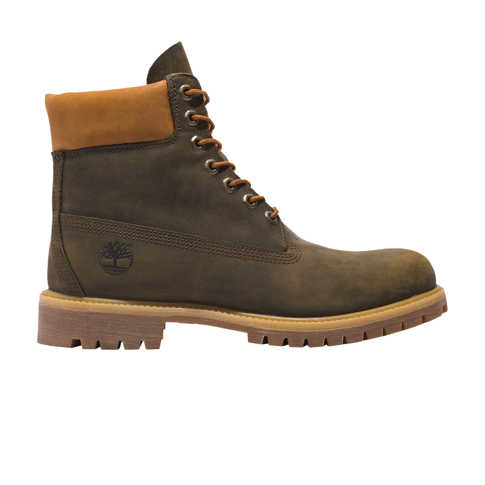 Pre-owned Timberland 6 Inch Premium Boot 'olive Brown'