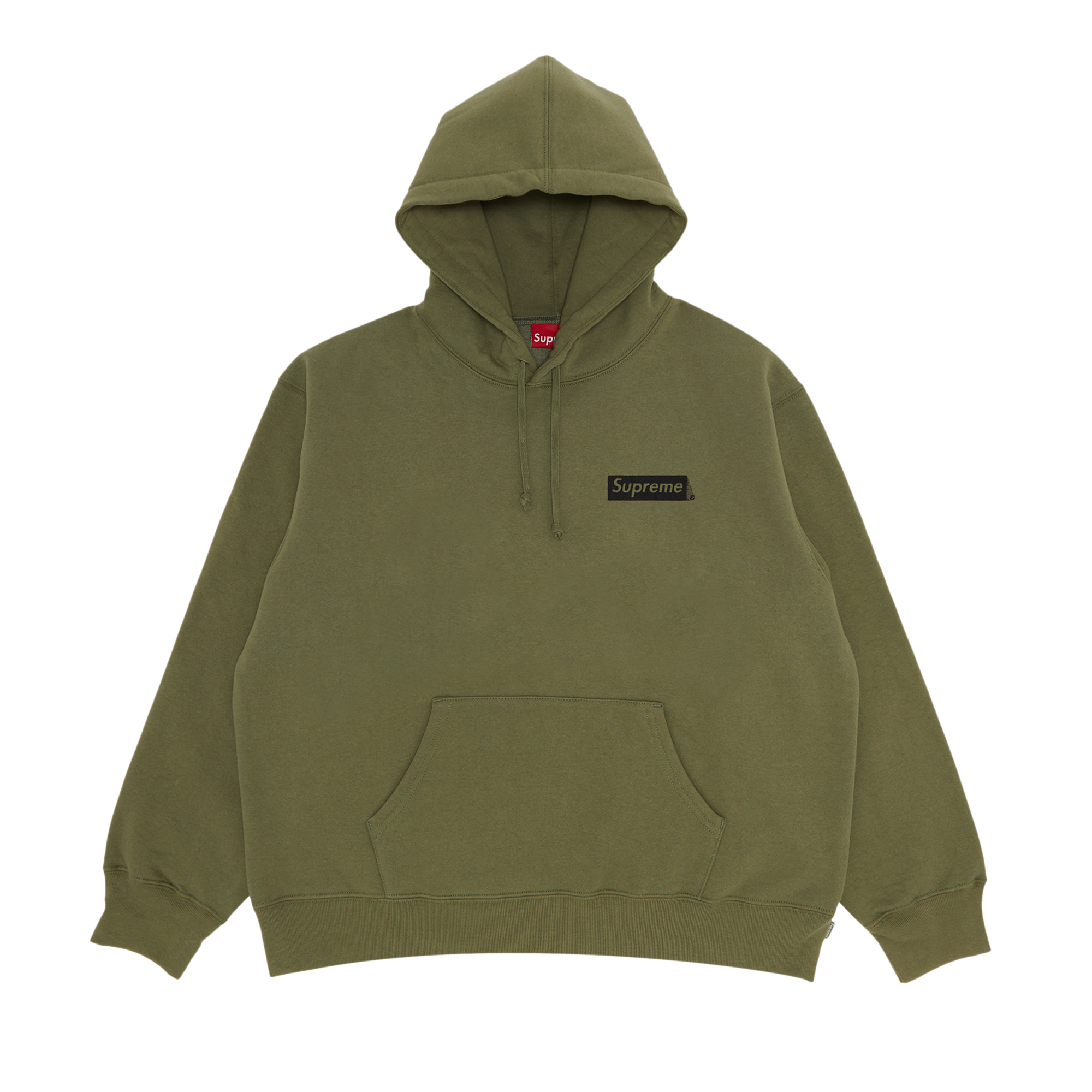 Pre-owned Supreme Catwoman Hooded Sweatshirt 'light Olive' In Green