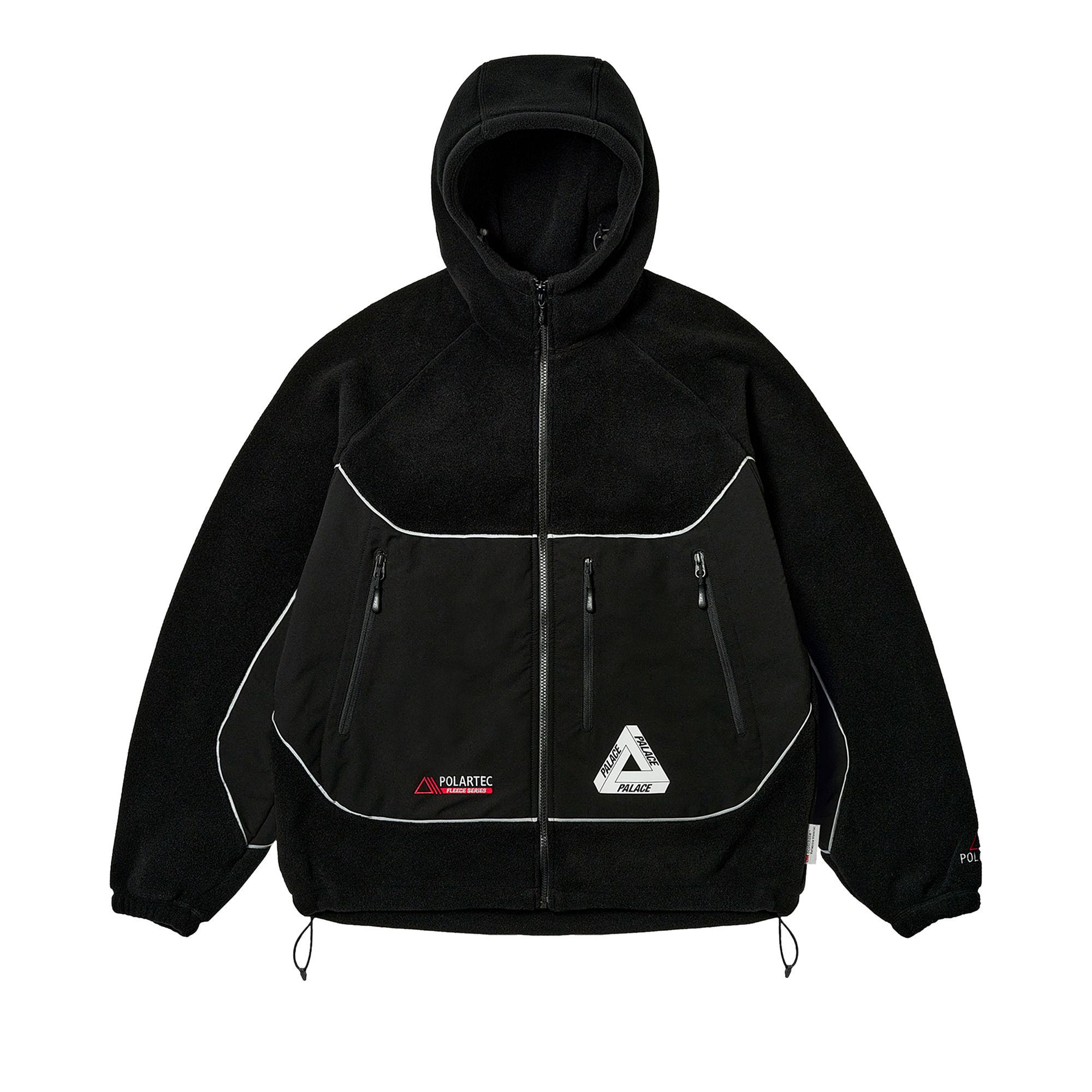 Palace Polartec 3M Hooded Jacket 'Black' | Men's Size L