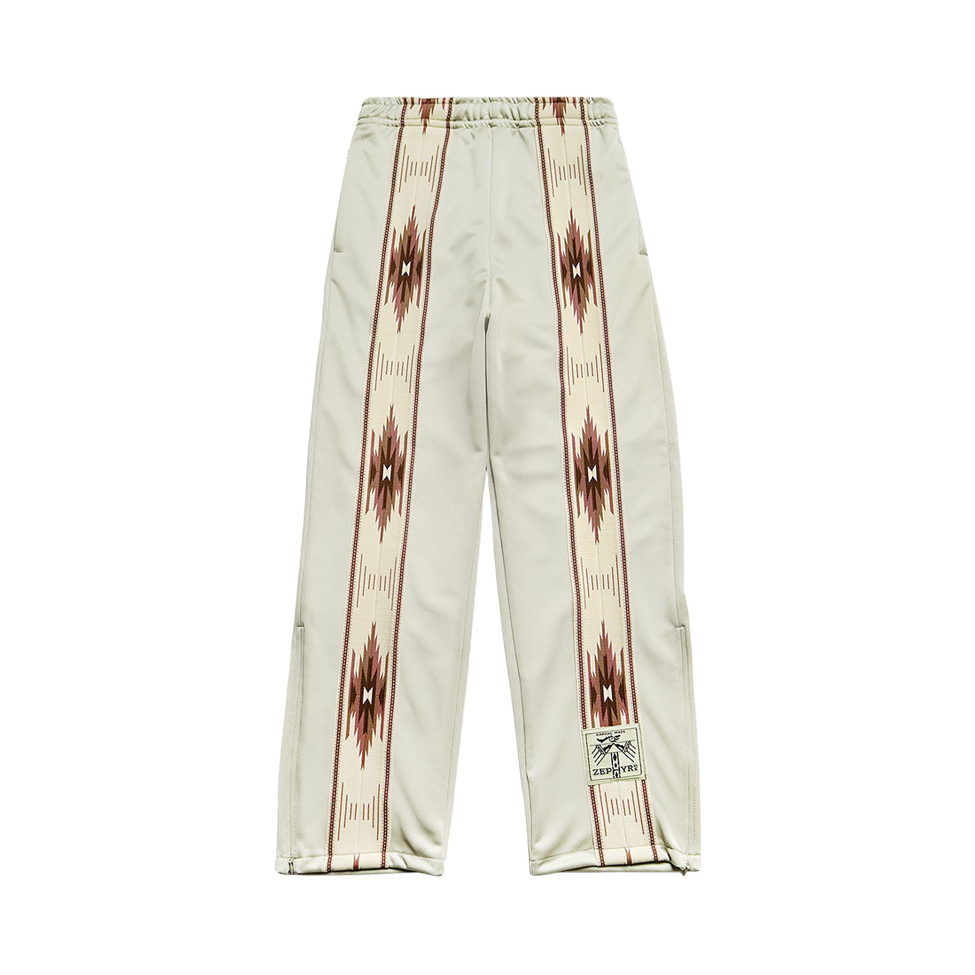 Pre-owned Kapital Smooth Jersey Kochi & Zephyr Straight Pants 'beige' | Yellow | Men's Size 4