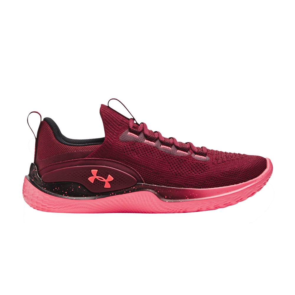 Pre-owned Under Armour Flow Dynamic 'deep Red Beta'