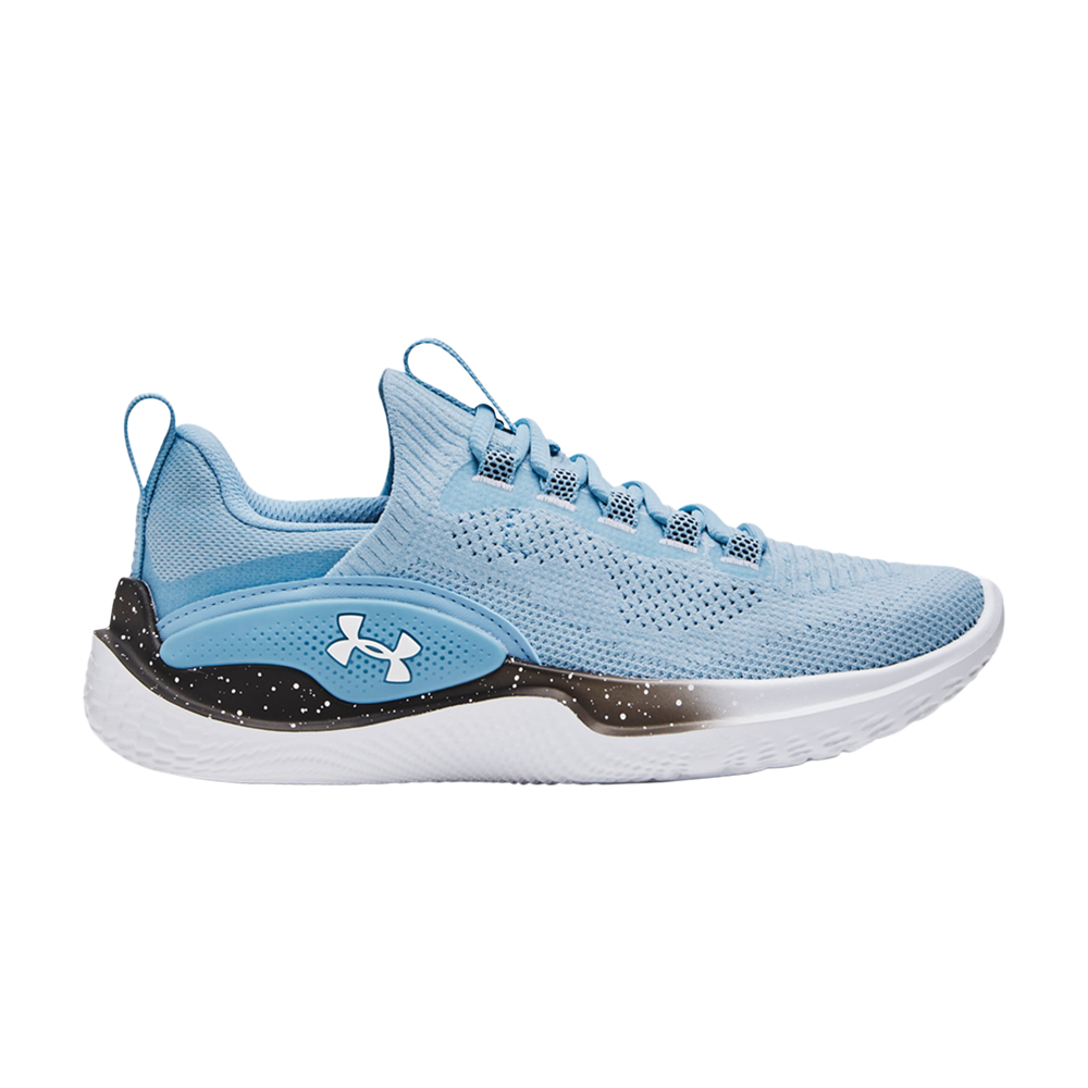 Pre-owned Under Armour Wmns Flow Dynamic 'blizzard White' In Blue