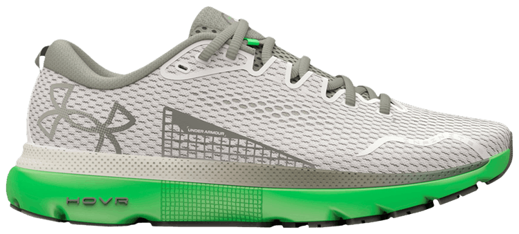 Under Armour HOVR Infinite 5 White Clay Green Screen