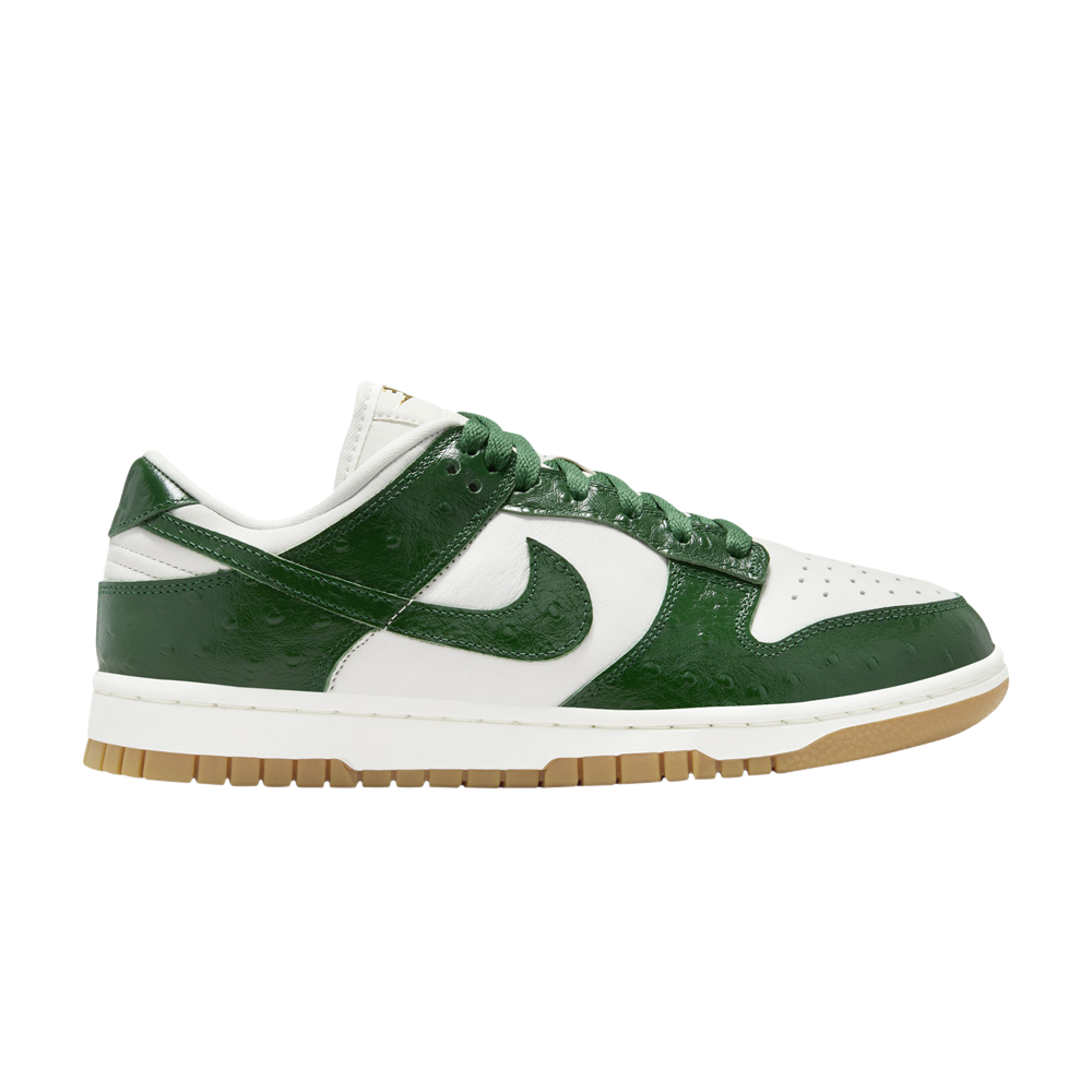 Pre-owned Nike Wmns Dunk Low Lx 'gorge Green Ostrich'