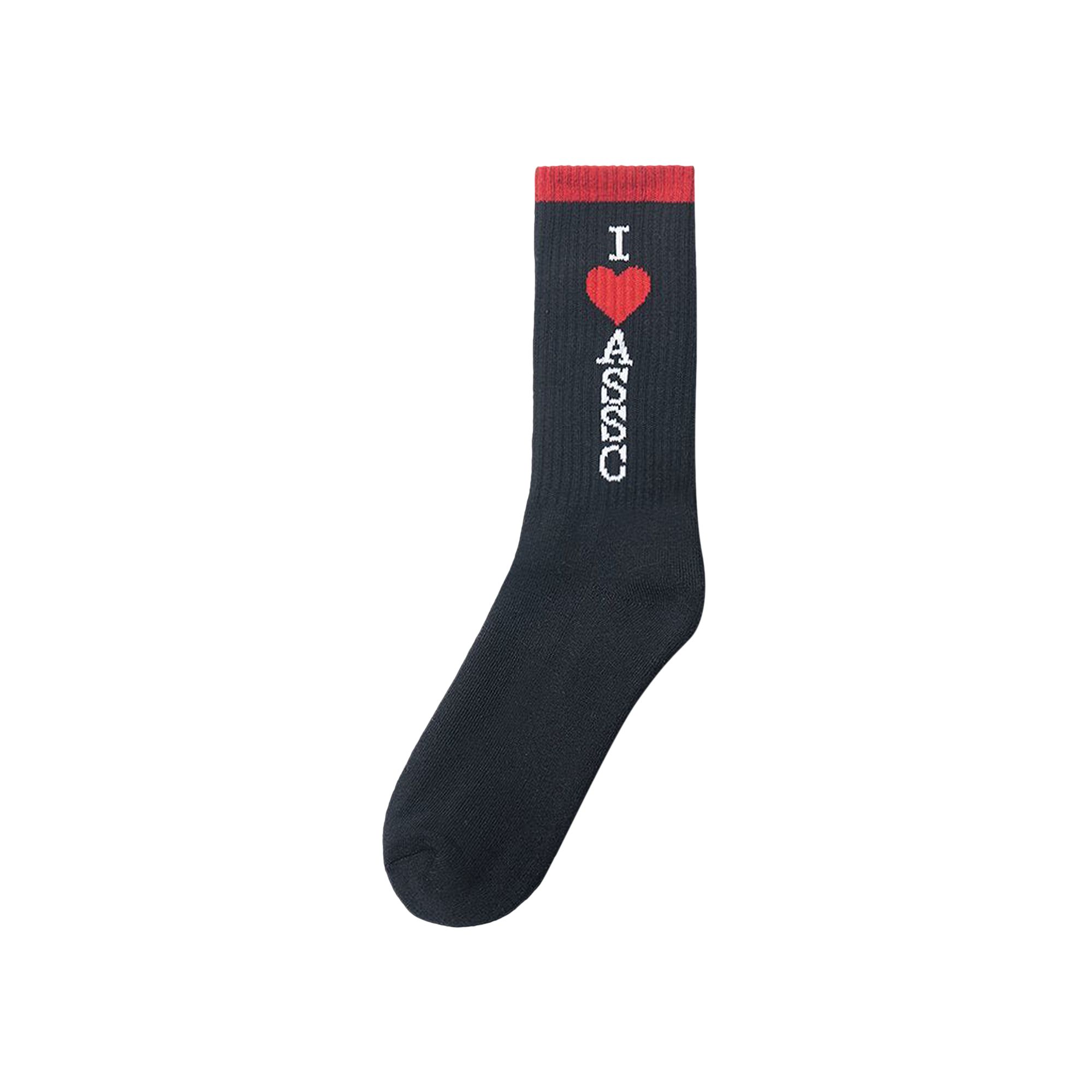 Pre-owned Anti Social Social Club Tourism Socks 'black'