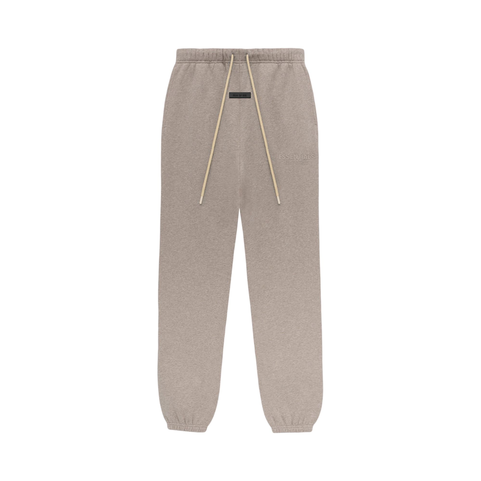 Pre-owned Essentials Fear Of God Sweatpant 'core Heather' In Brown