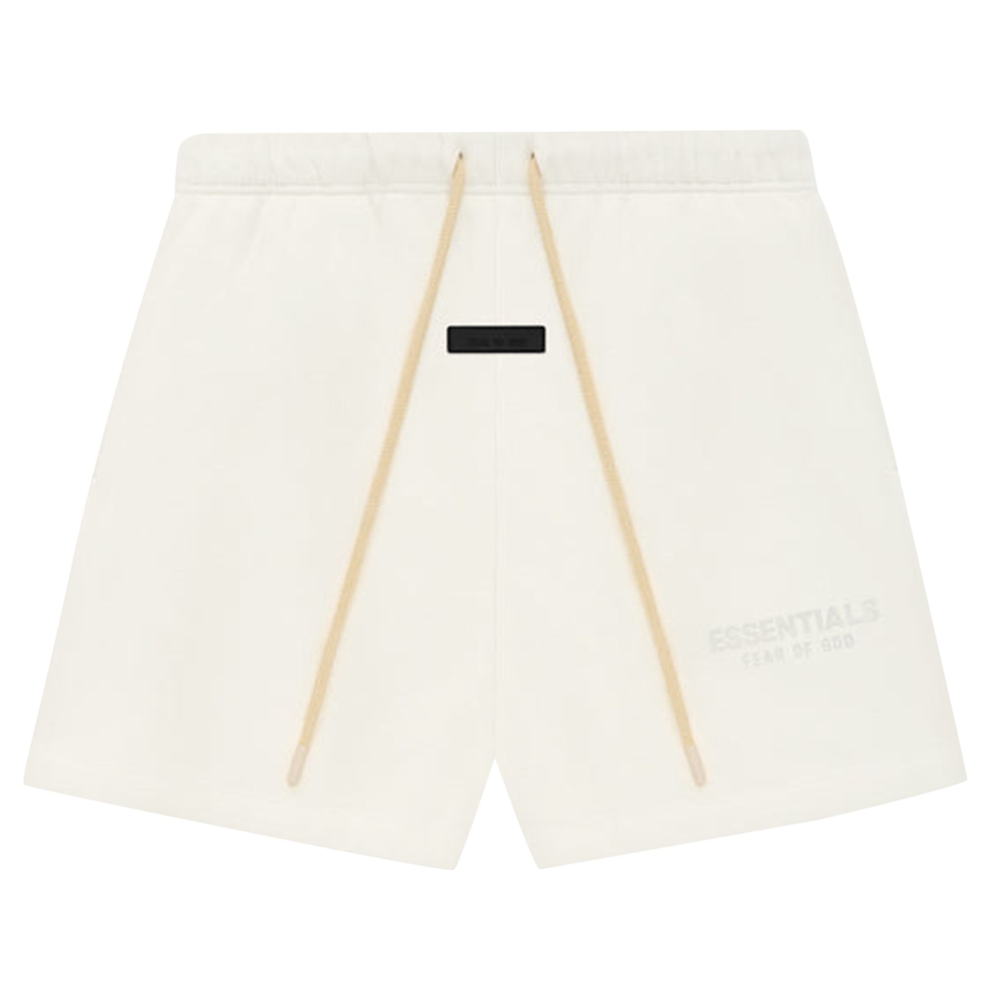 Pre-owned Essentials Fear Of God Sweatshort 'cloud Dancer' In Cream