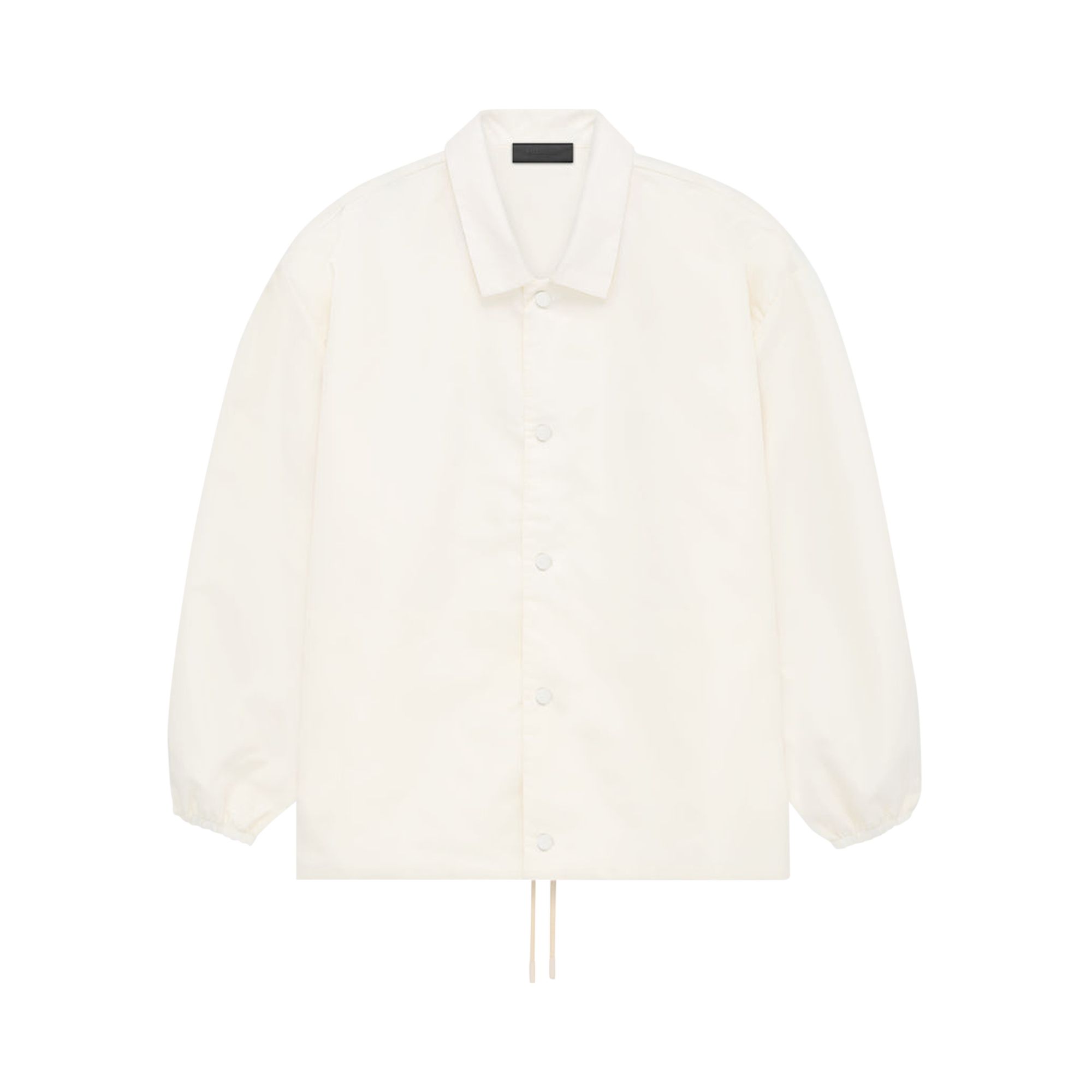 Pre-owned Essentials Fear Of God Coaches Jacket 'cloud Dancer' In Cream