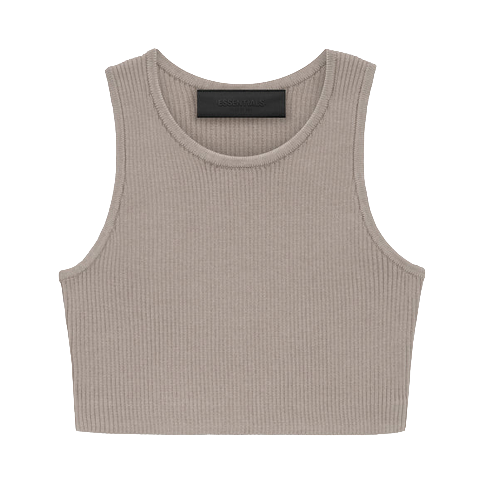 Pre-owned Essentials Fear Of God  Sport Tank 'core Heather' In Brown