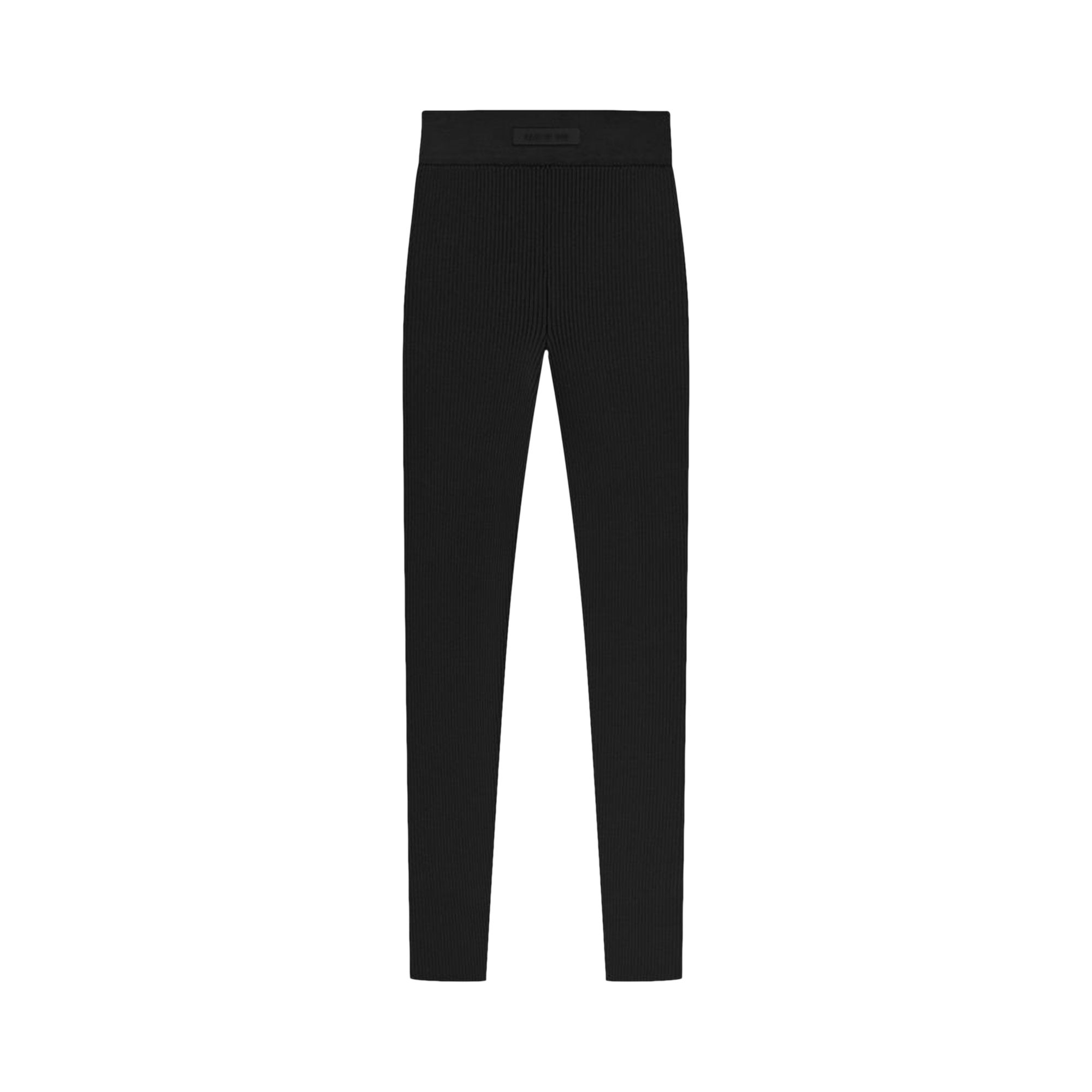 Pre-owned Essentials Fear Of God   Legging 'jet Black'