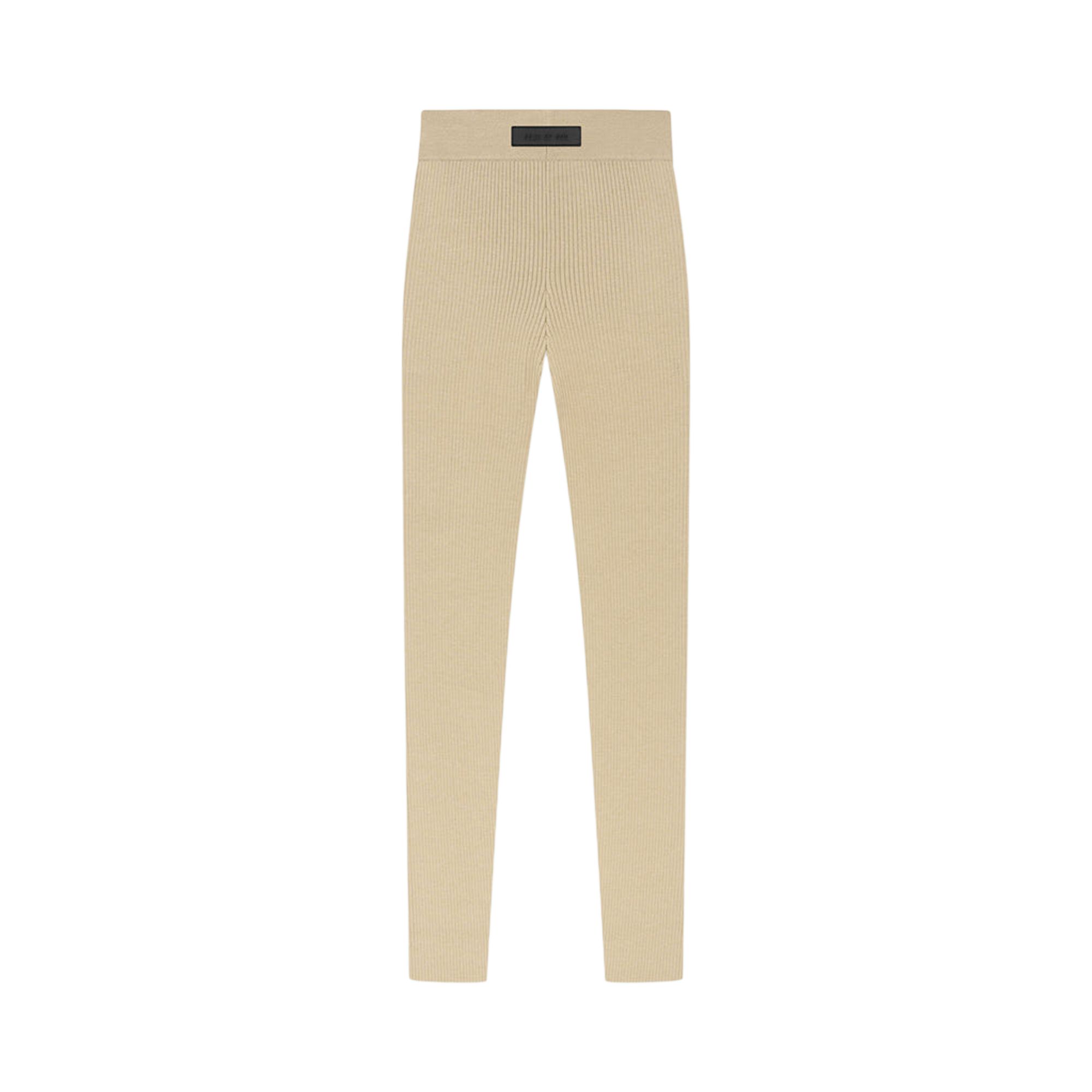 Pre-owned Essentials Fear Of God Legging 'gold Heather' In Tan