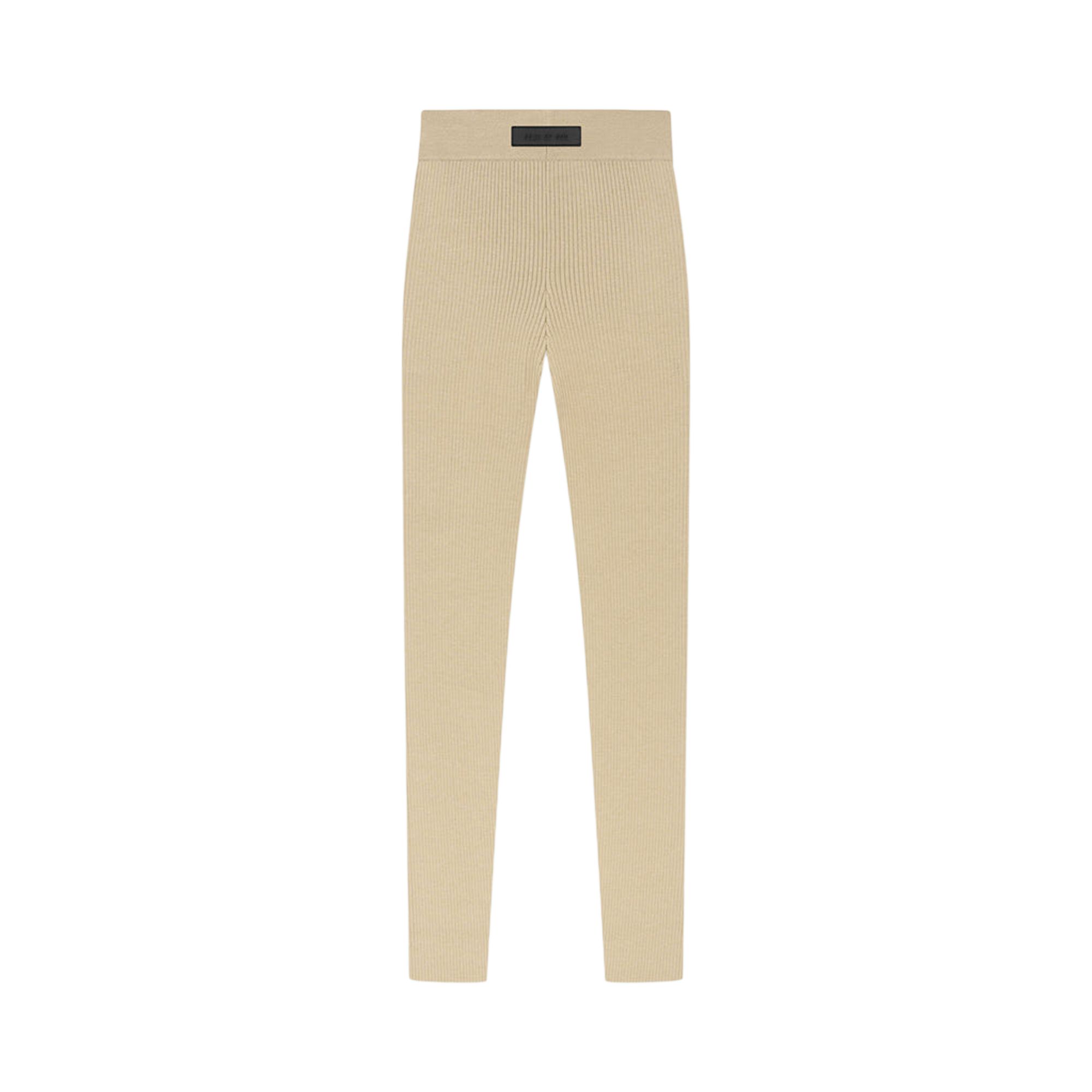 Pre-owned Essentials Fear Of God   Legging 'gold Heather' In Tan