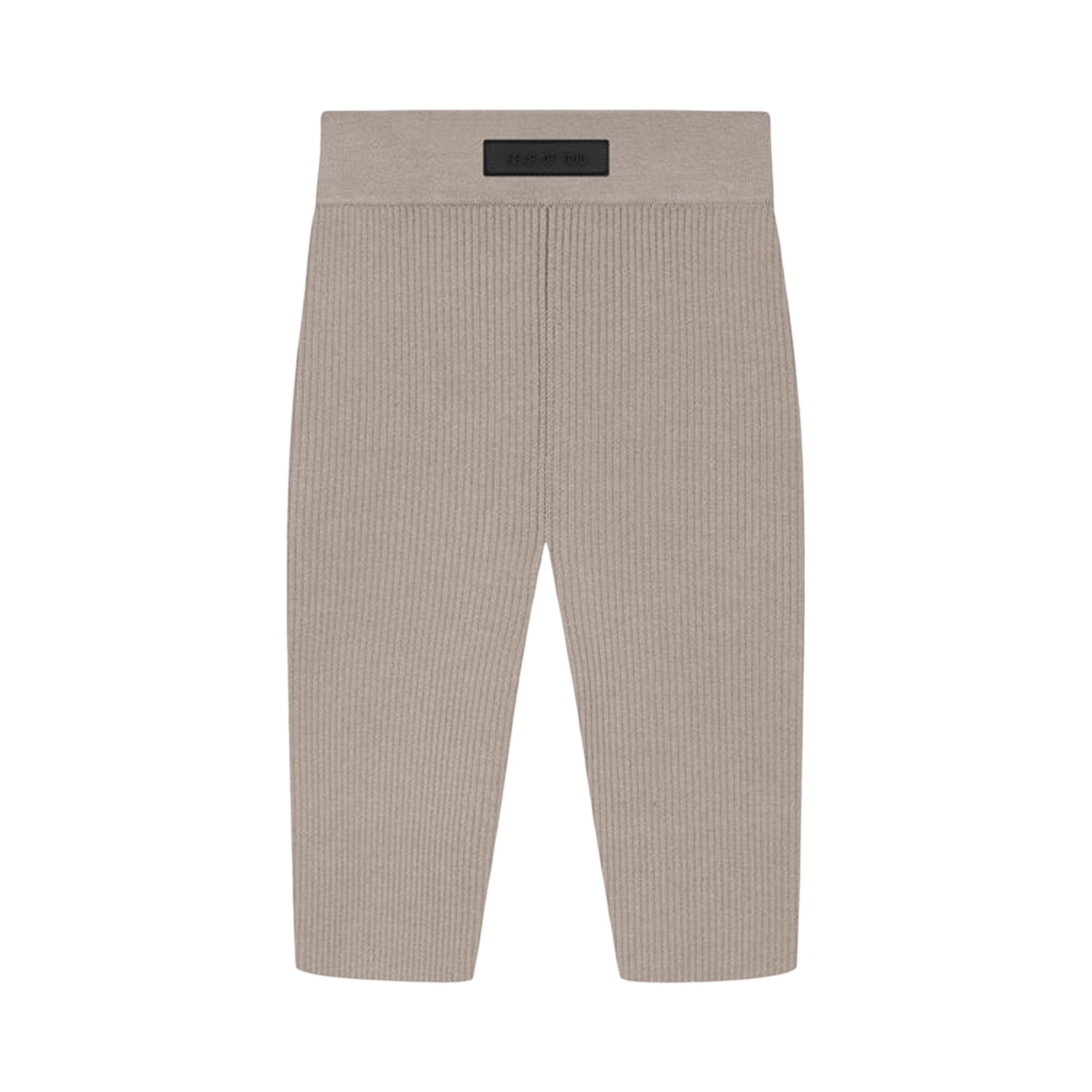 Pre-owned Essentials Fear Of God Biker Short 'core Heather' In Brown