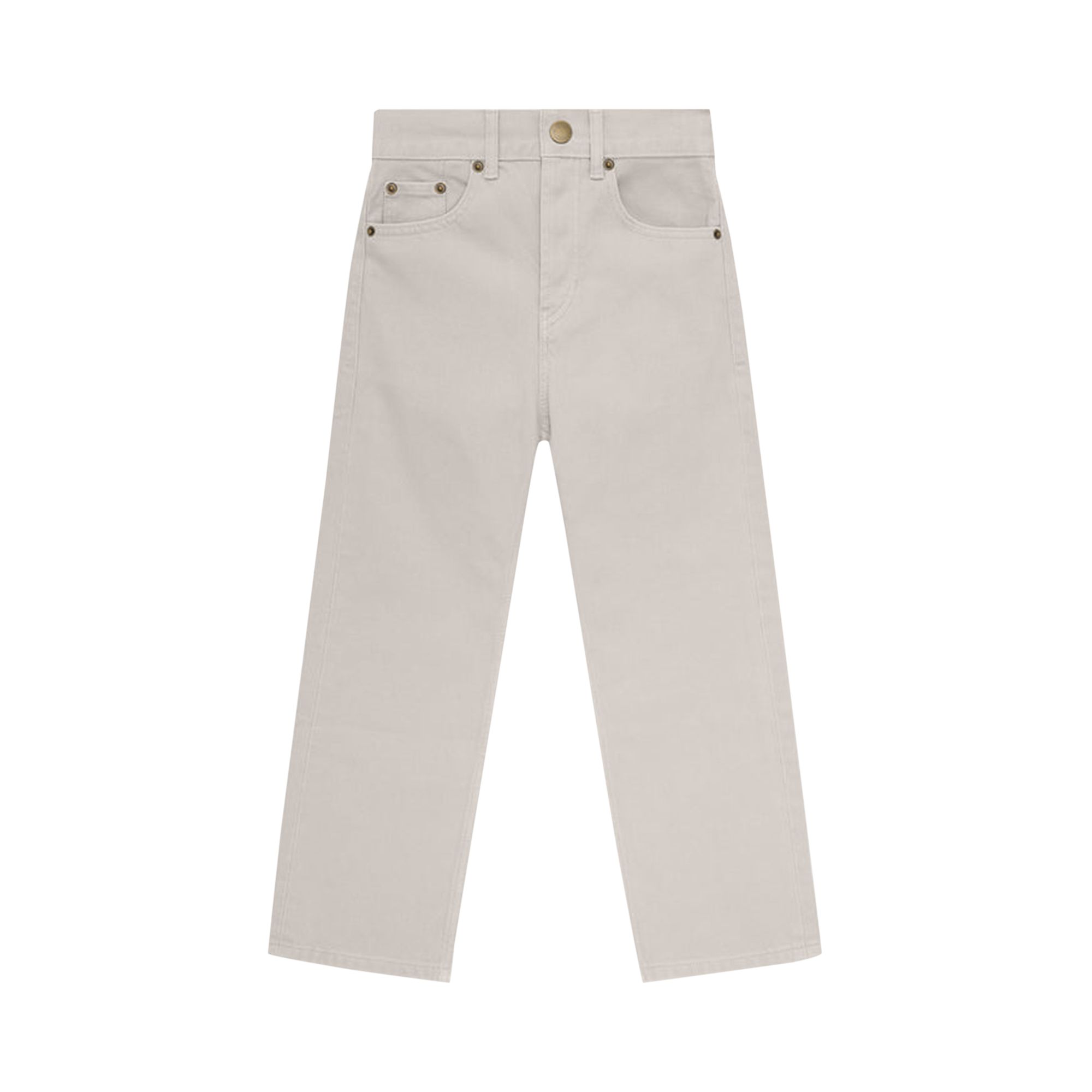 Fear of God Essentials Kids 5 Pocket Jean 'Silver Cloud' | Grey | Kid's Size 6