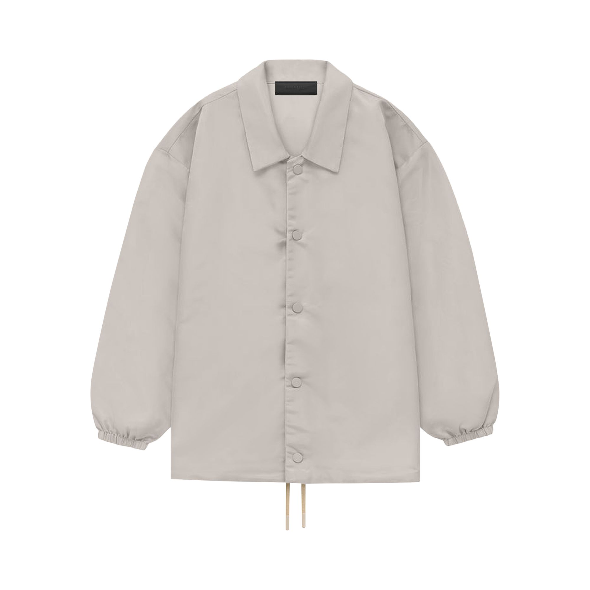 Fear of God Essentials Kids Coaches Jacket 'Silver Cloud' | Grey | Kid's Size 8