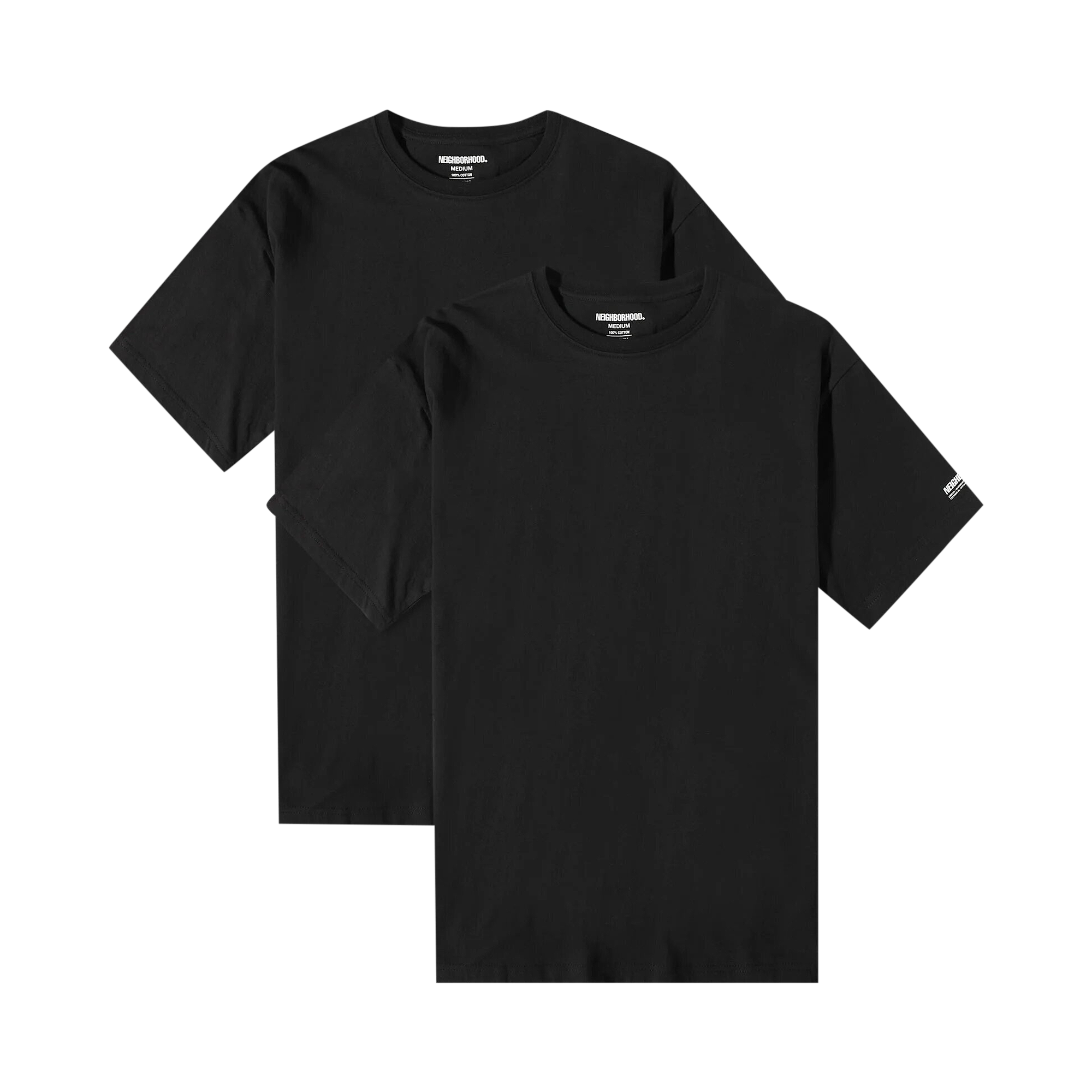 Pre-owned Neighborhood Classic T-shirt (2 Pack) 'black'
