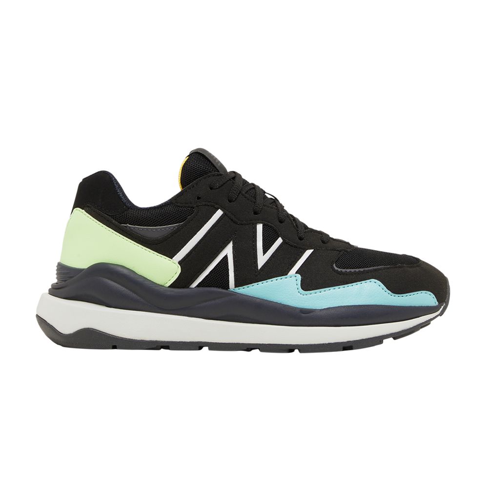 Pre-owned New Balance 57/40 Big Kid 'black Vibrant Spring Glow' | Kid's Size 7