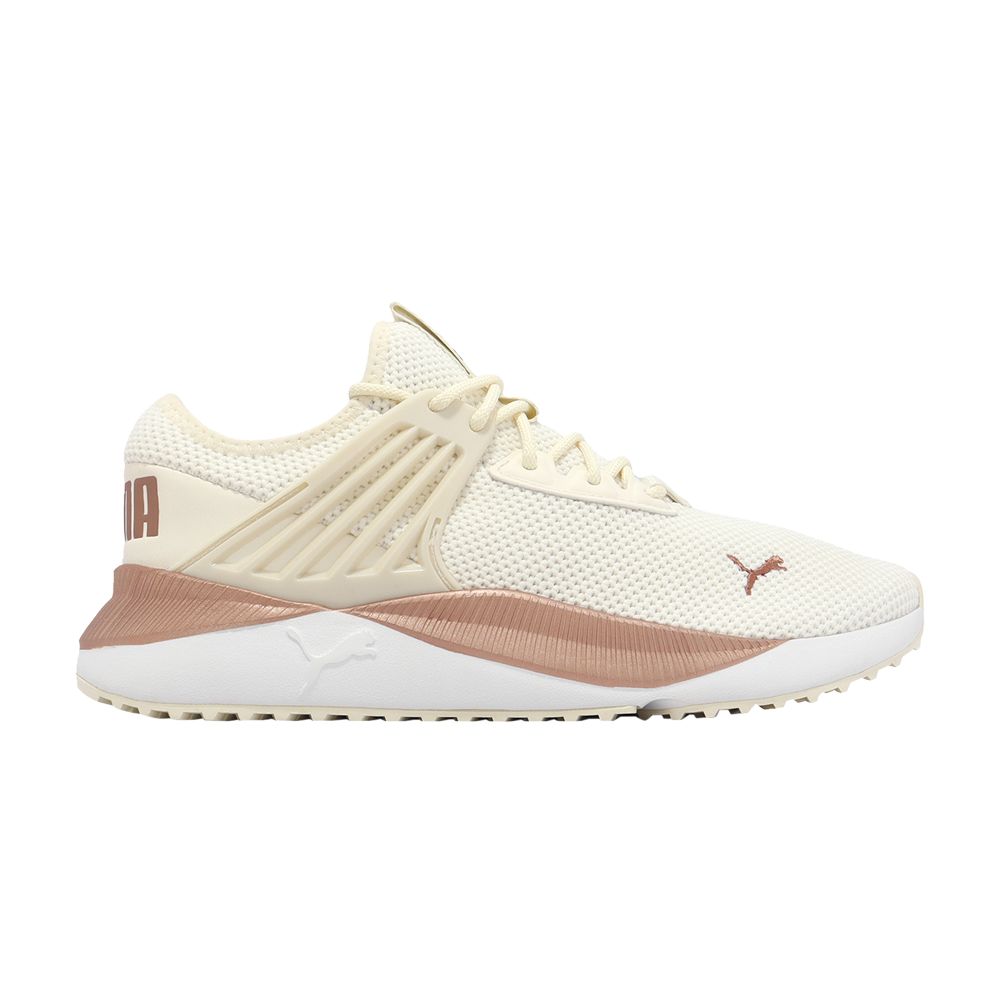 Pre-owned Puma Wmns Pacer Future Lux 'pristine' In Cream