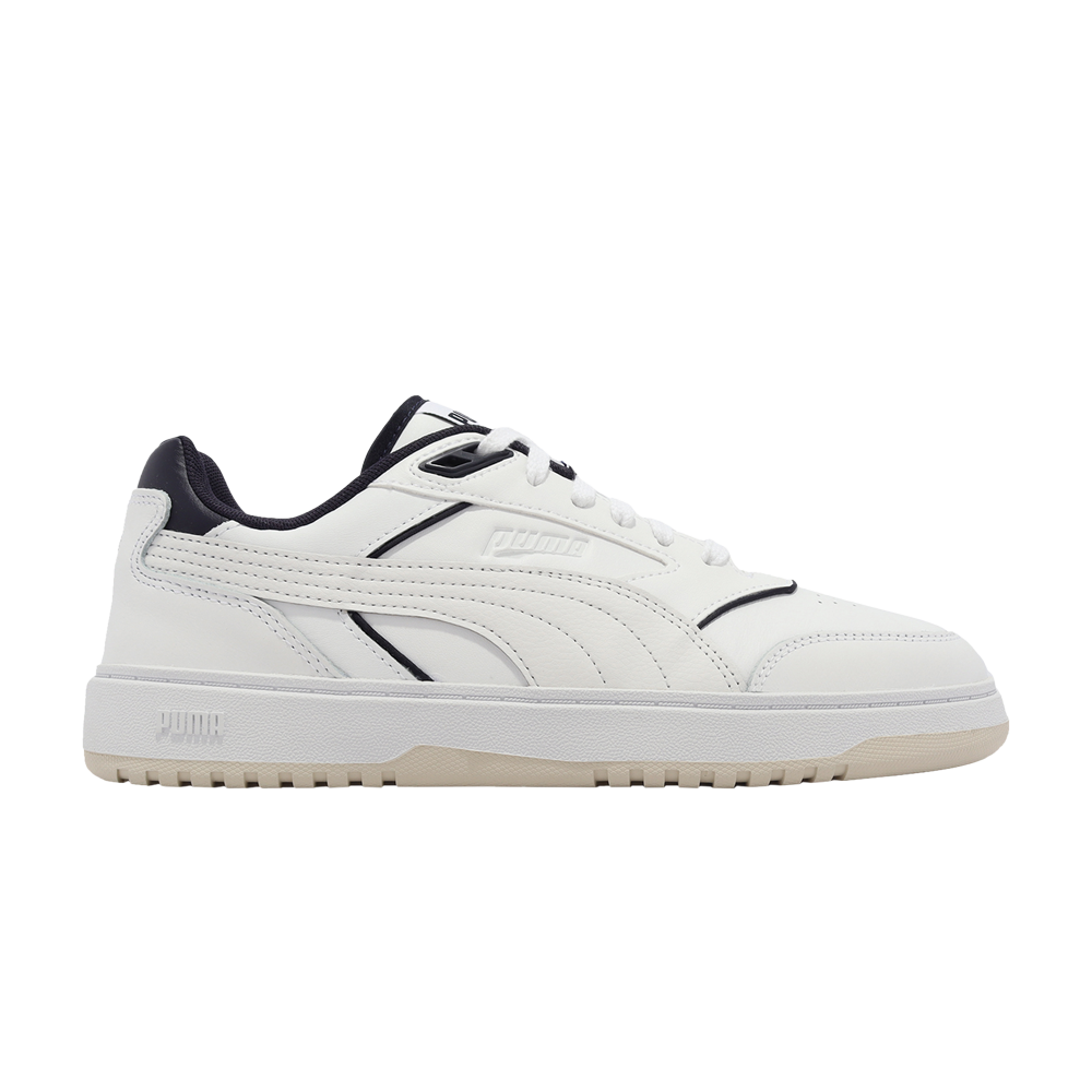 Pre-owned Puma Doublecourt 'white New Navy'