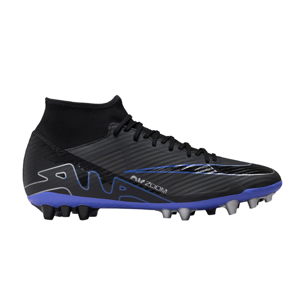 Pre-owned Nike Zoom Mercurial Superfly 9 Academy Ag 'shadow Pack' In Black