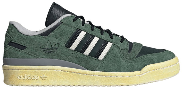 Hikari Shibata x adidas Forum 84 Low Green Off White