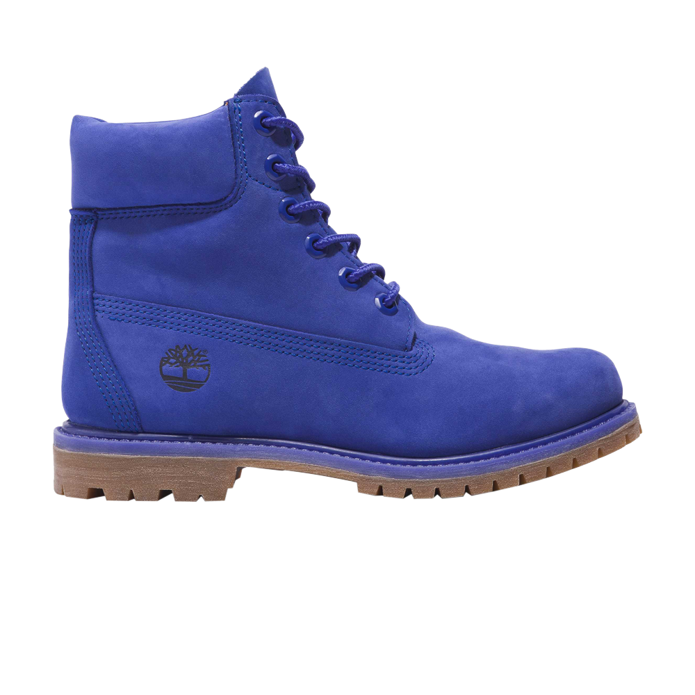 Pre-owned Timberland Wmns 6 Inch Boot '50th Anniversary - Bright Blue'