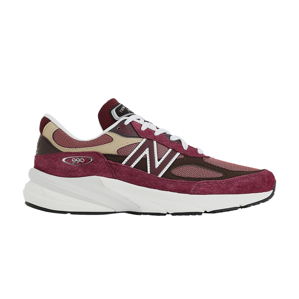 Pre-owned New Balance Teddy Santis X 990v6 Made In Usa 'burgundy Tan' In Red