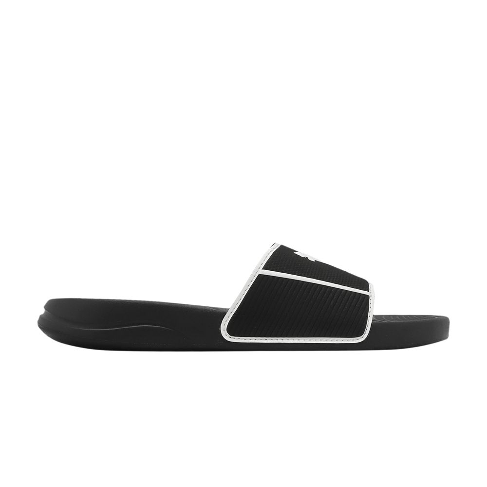 Pre-owned Puma Popcat 20 Shower Slide 'black White'