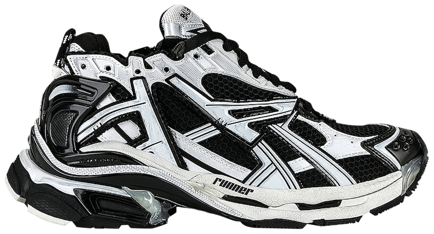 Buy Balenciaga Runner Sneaker 'White Black' 772774 W3RMU 9010 GOAT