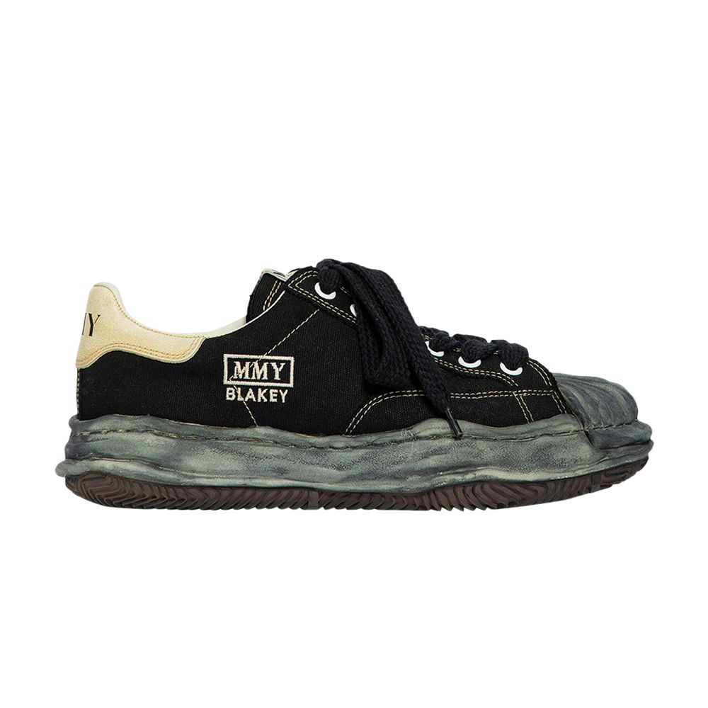 Pre-owned Miharayasuhiro Maison Mihara Yasuhiro Maison Mihara Yasuhiro Blakey Og Sole Canvas Low 'black' | Men's Size 40