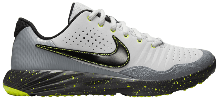 Nike Alpha Huarache 3 TF GS Light Smoke Grey Volt