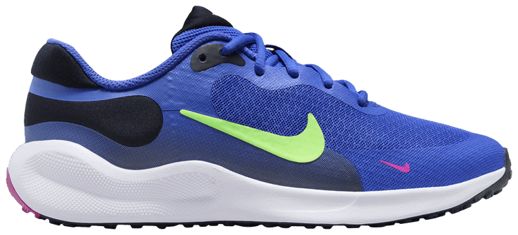 Nike Revolution 7 GS Ultramarine Lime Blast