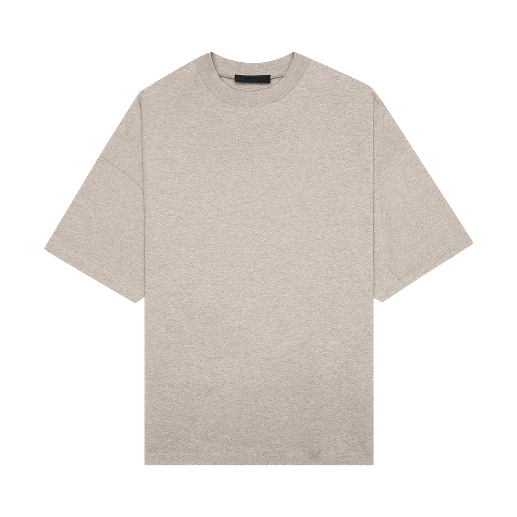 Pre-owned Essentials Fear Of God  Tee 'core Heather' In Brown