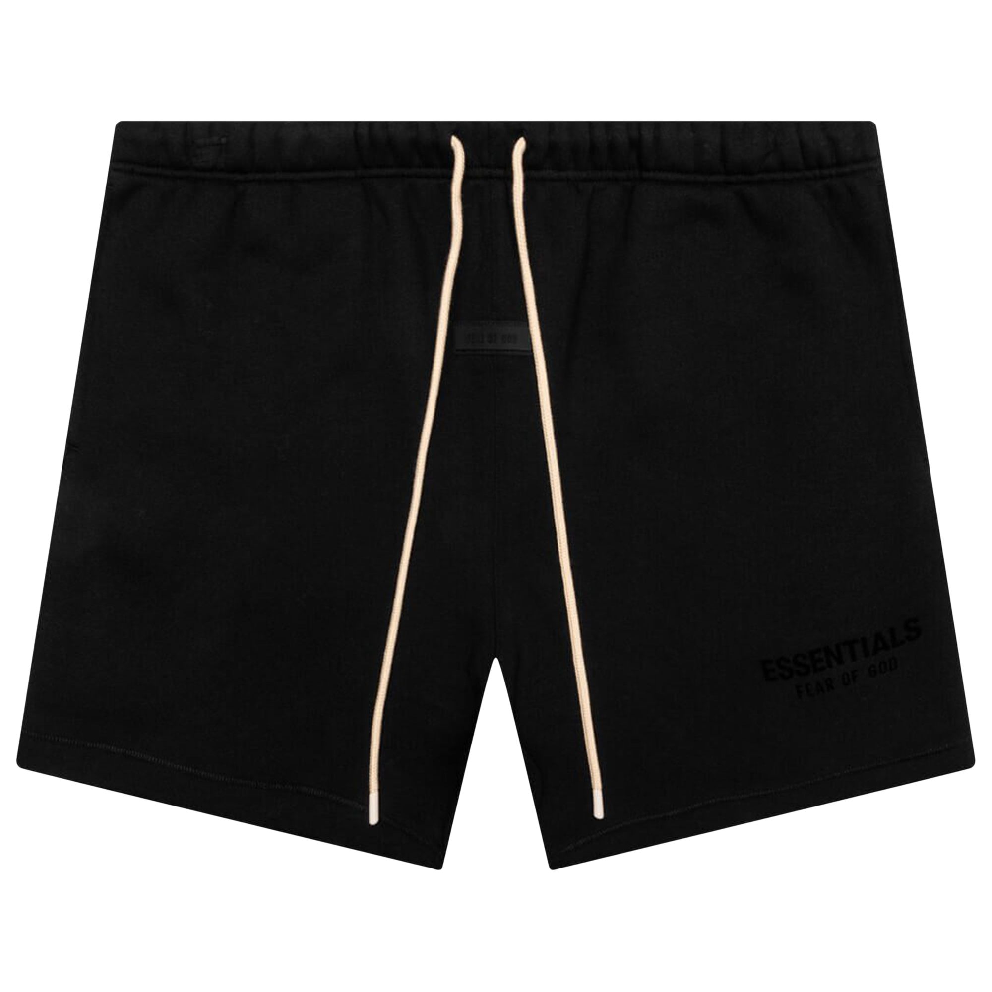 Pre-owned Essentials Fear Of God  Sweatshort 'jet Black'