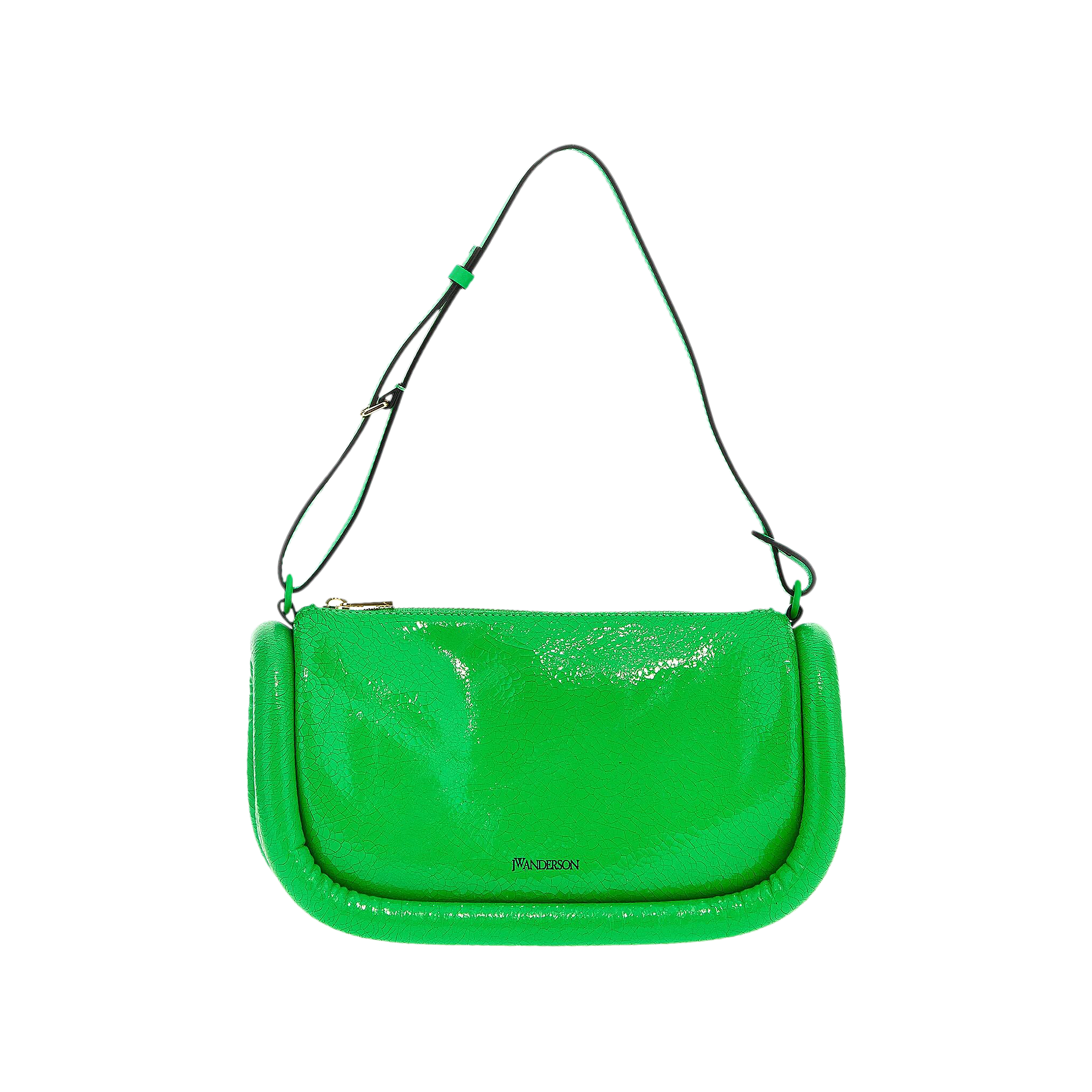 Pre-owned Jw Anderson Bumper 12 Leather Crossbody Bag 'green'