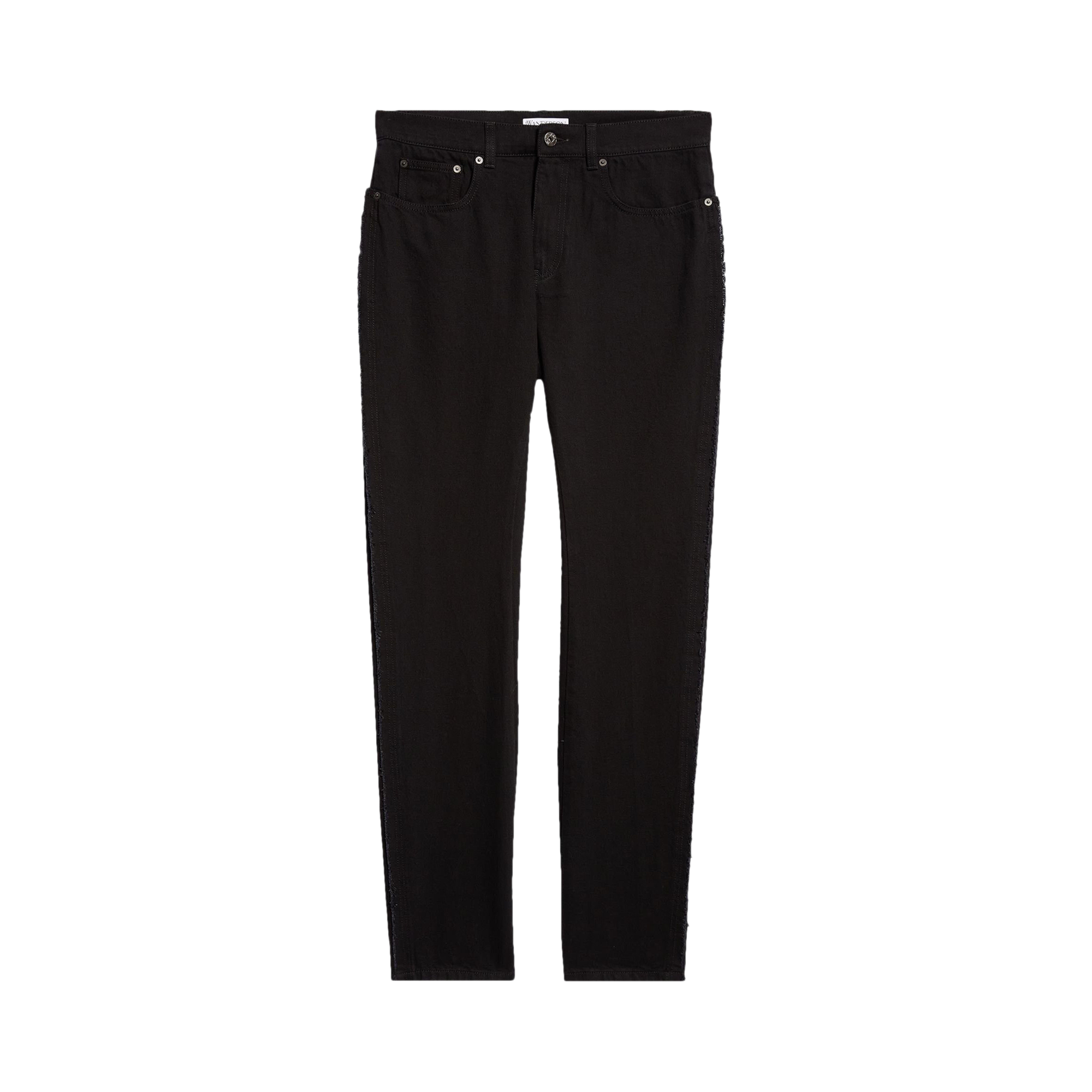 Pre-owned Jw Anderson Twisted Slim Fit Jeans 'black'