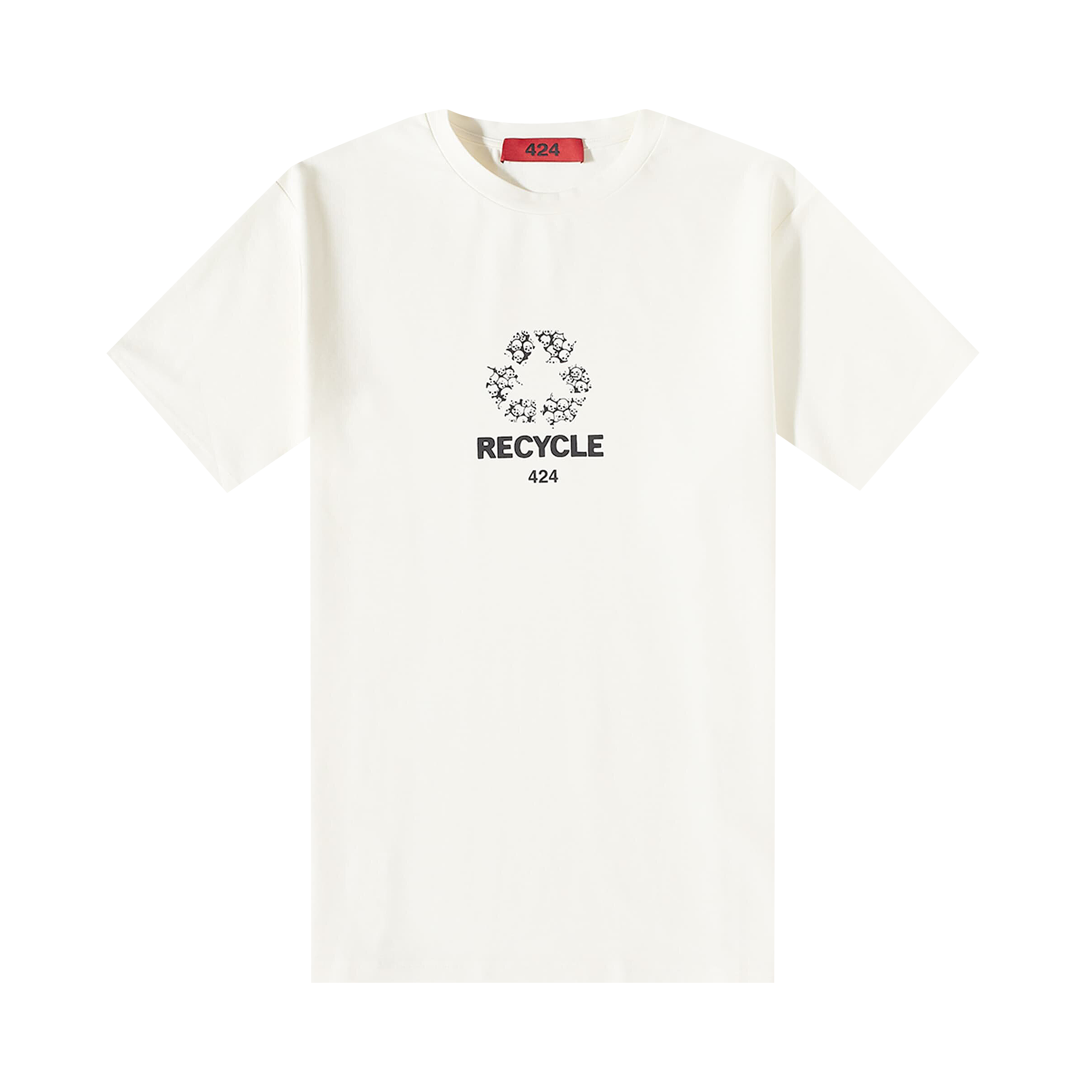 Pre-owned 424 Graphic Short-sleeve Tee 'white'