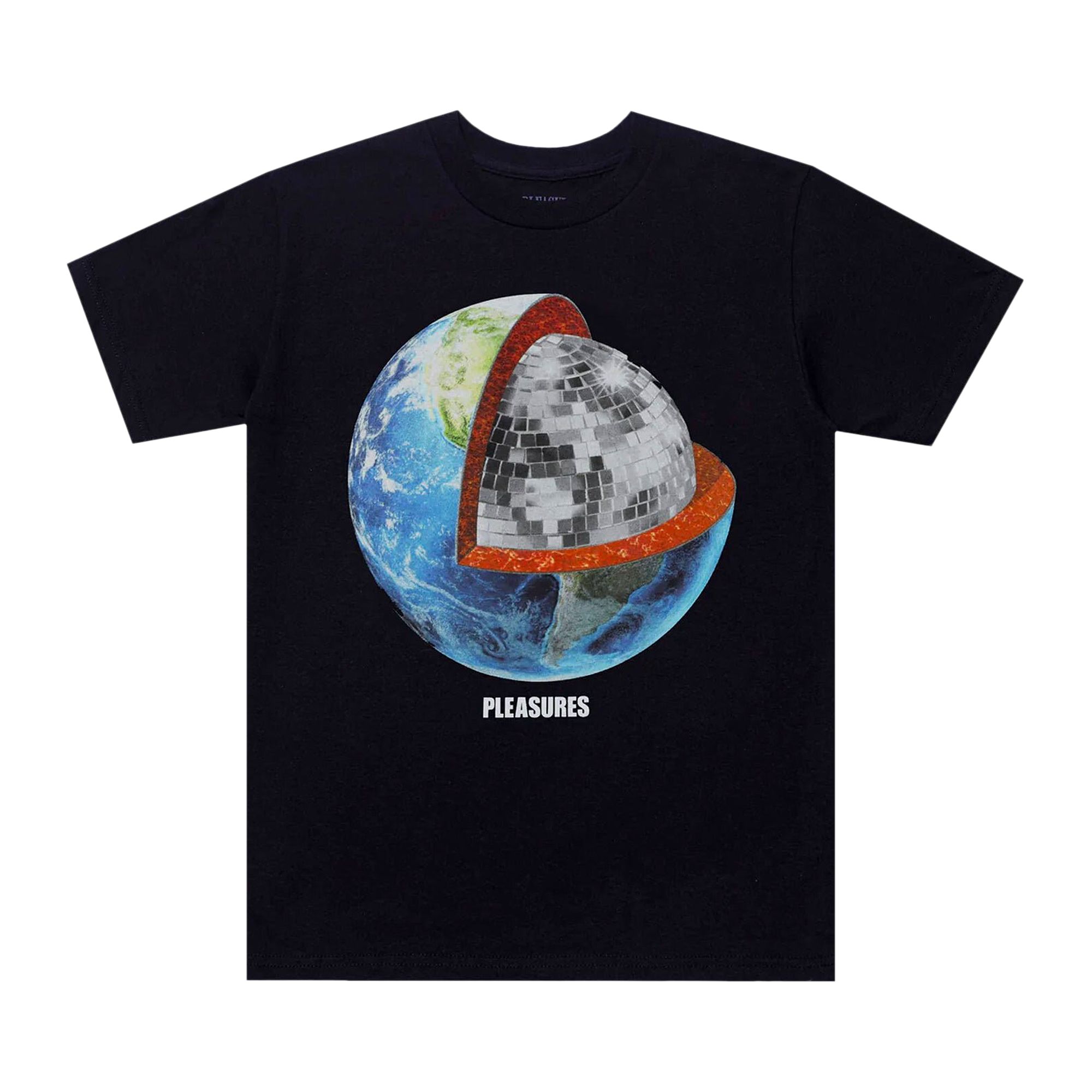 Pleasures Dance Short-Sleeve Tee 'Black' | Men's Size L