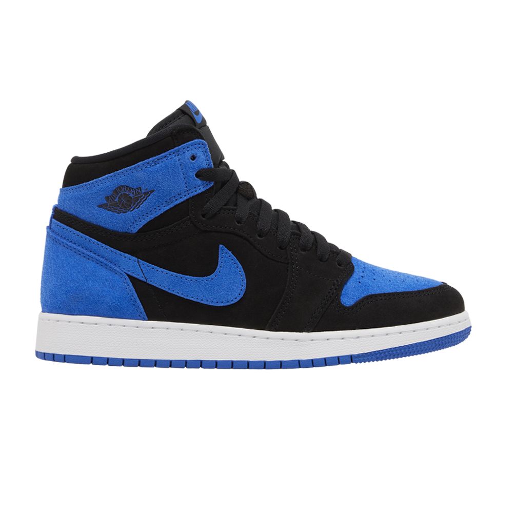 Pre-owned Air Jordan 1 Retro High Og Gs 'royal Reimagined' | Blue | Kid's Size 4.5