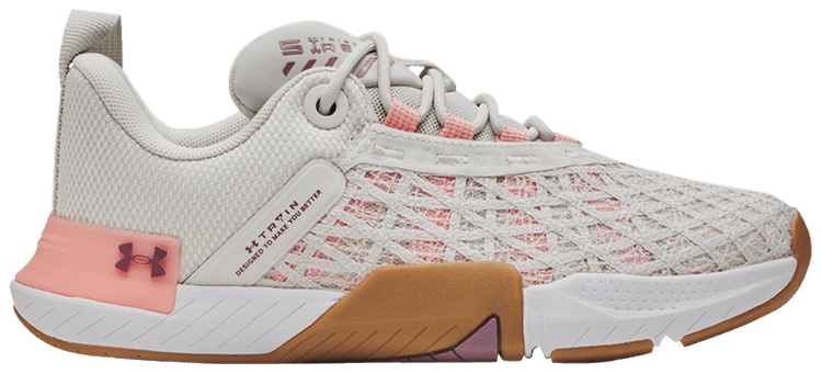 Under Armour Wmns TriBase Reign 5 White Clay Pink Fizz