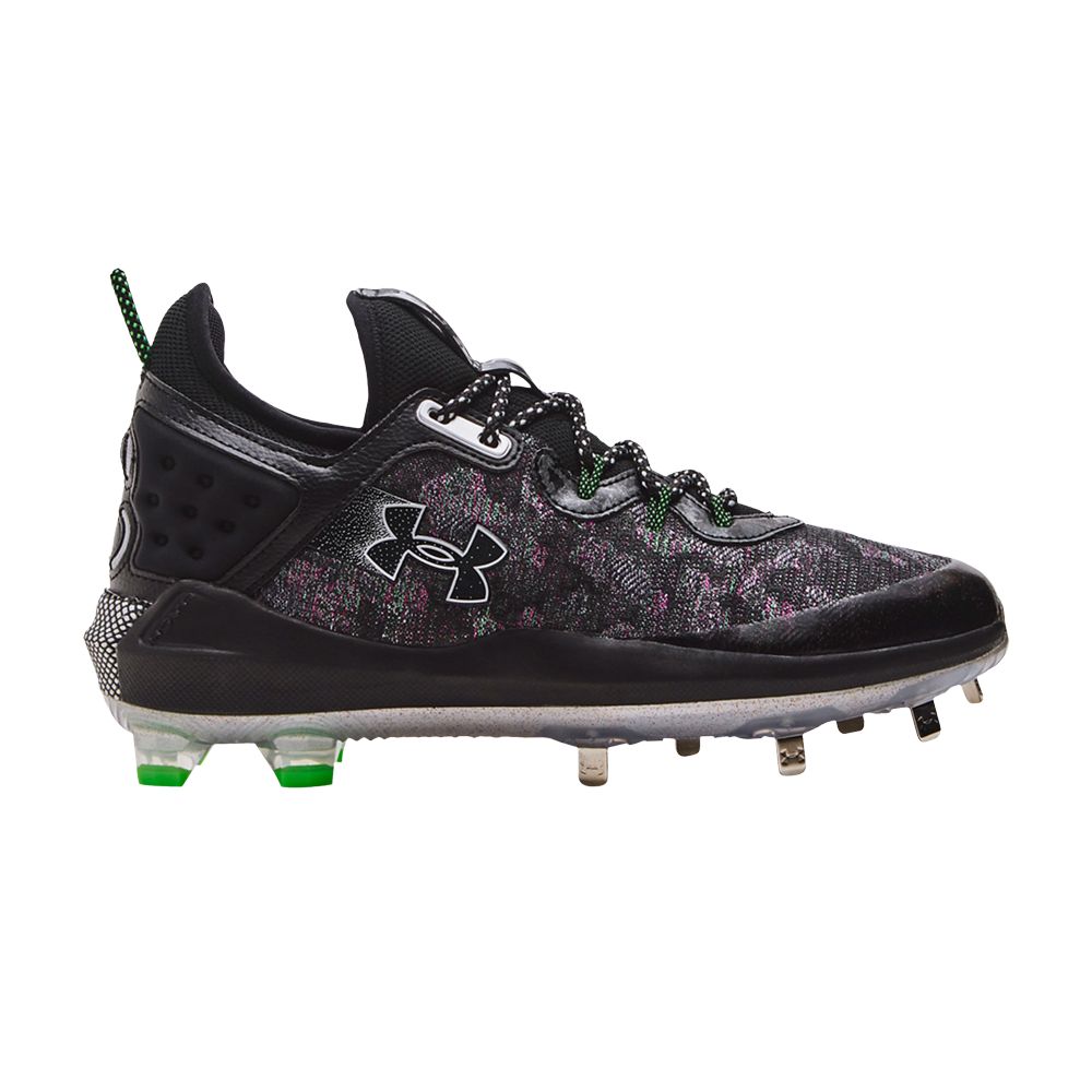 Pre-owned Under Armour Harper 8 Low St 'black Pink Green'