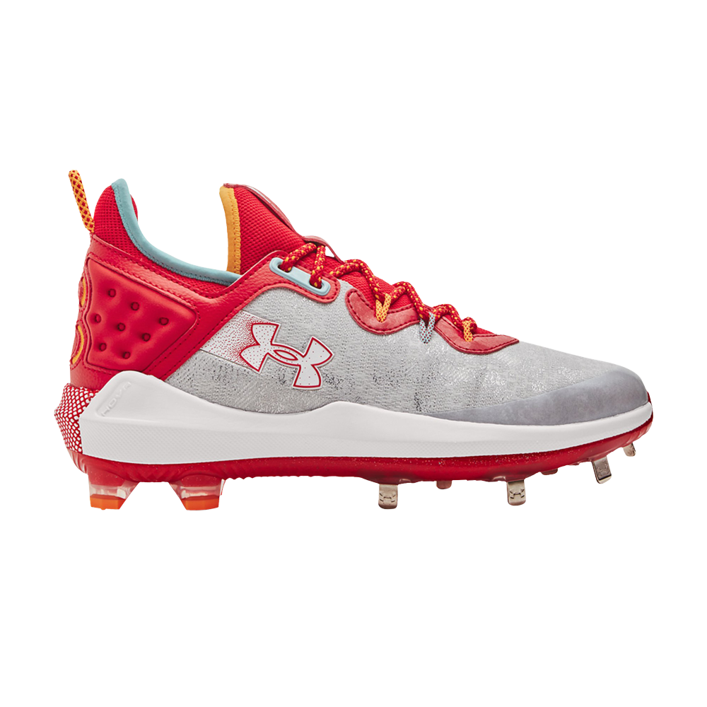 Pre-owned Under Armour Harper 8 Low St 'white Red'