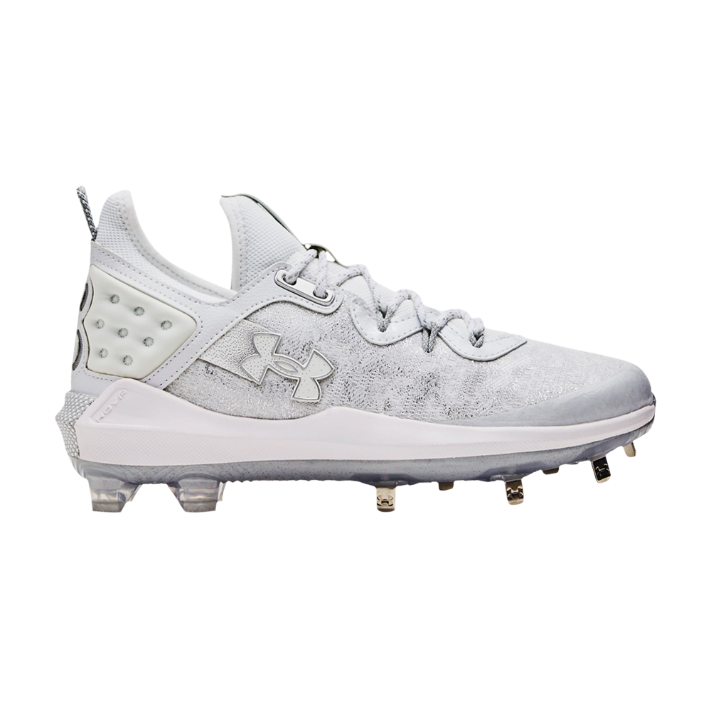 Pre-owned Under Armour Harper 8 Low St 'white Baseball Grey'