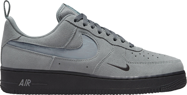Air Force 1 '07 LV8 'Reflective Swoosh - Cool Grey