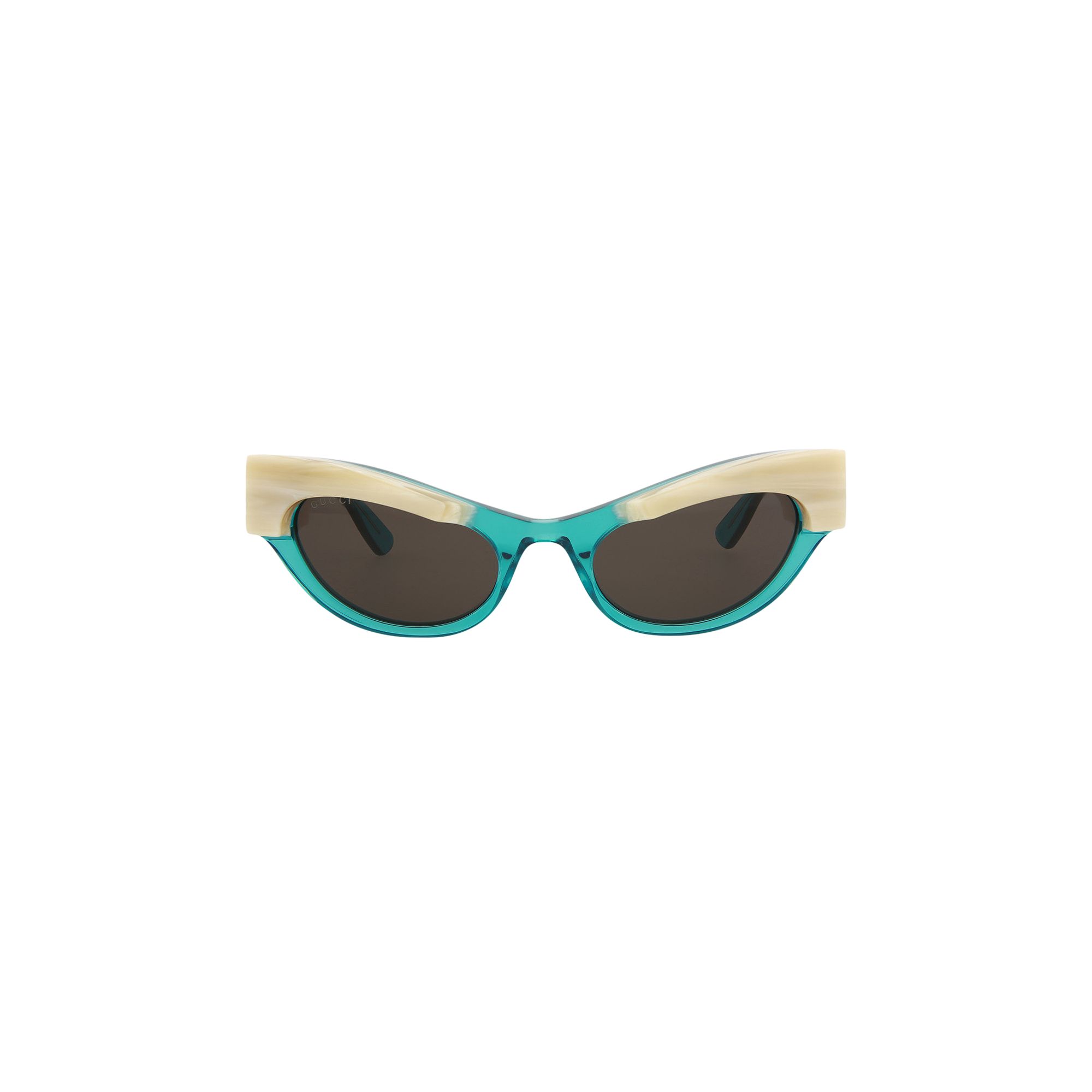 Gucci Cat Eye Frame Sunglasses 'Light Blue/Grey' | Multi-Color | Women's Size Onesize