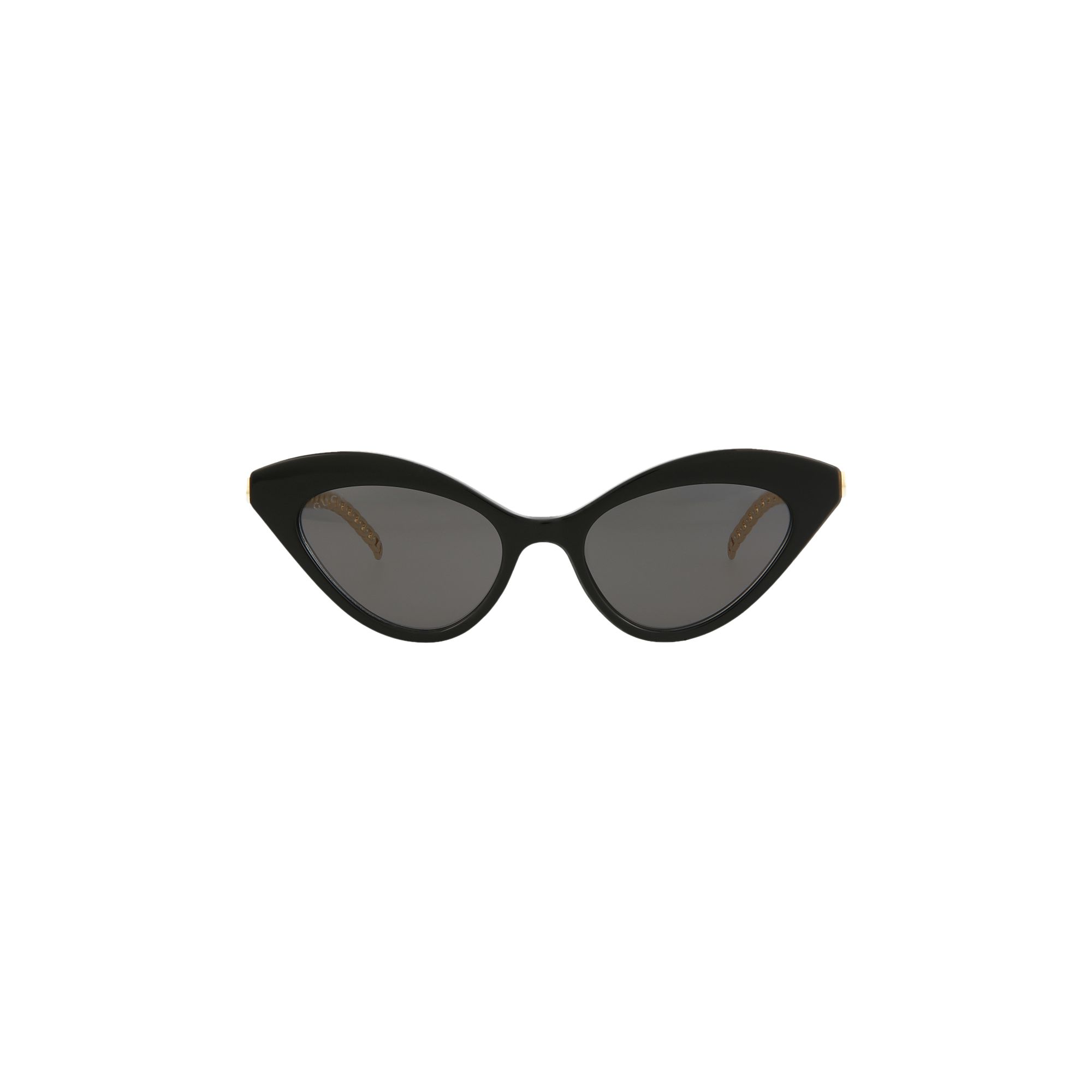 Gucci Cat Eye Sunglasses 'Black/Gold/Grey' | Women's Size Onesize
