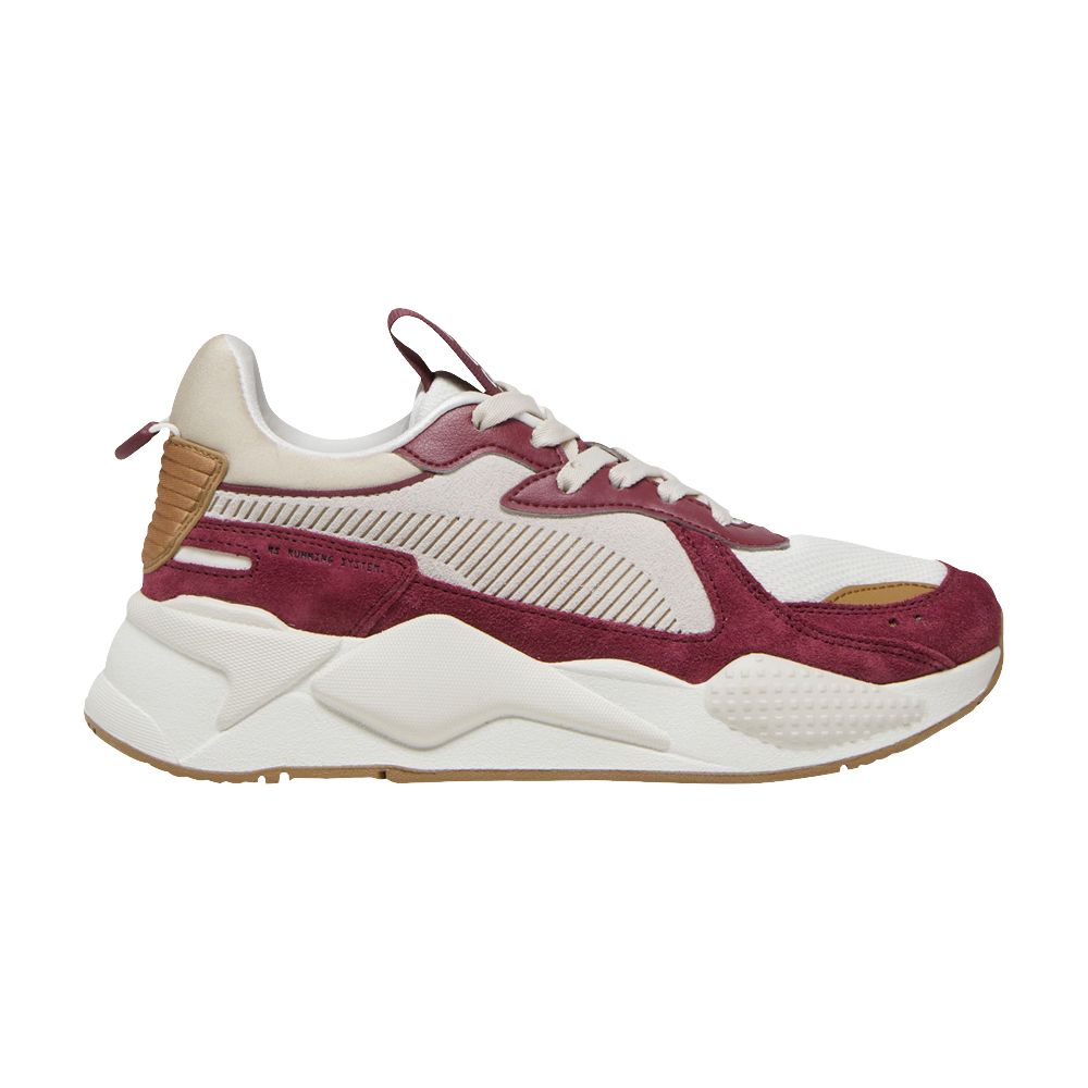 Pre-owned Puma Wmns Rs-x Reinvent 'dark Jasper Warm White' In Red