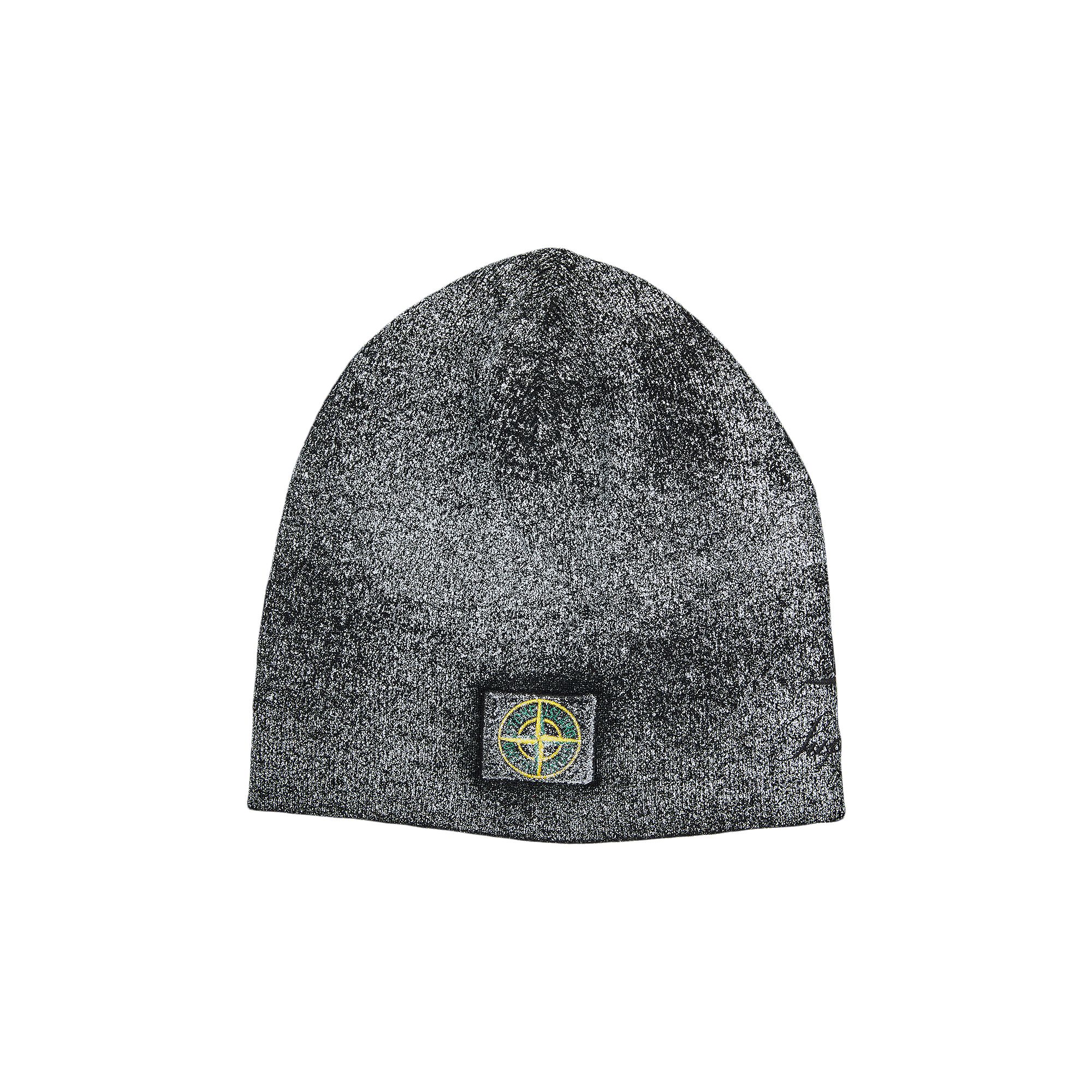 Supreme x Stone Island Reflective Beanie 'Black' | Men's Size Onesize